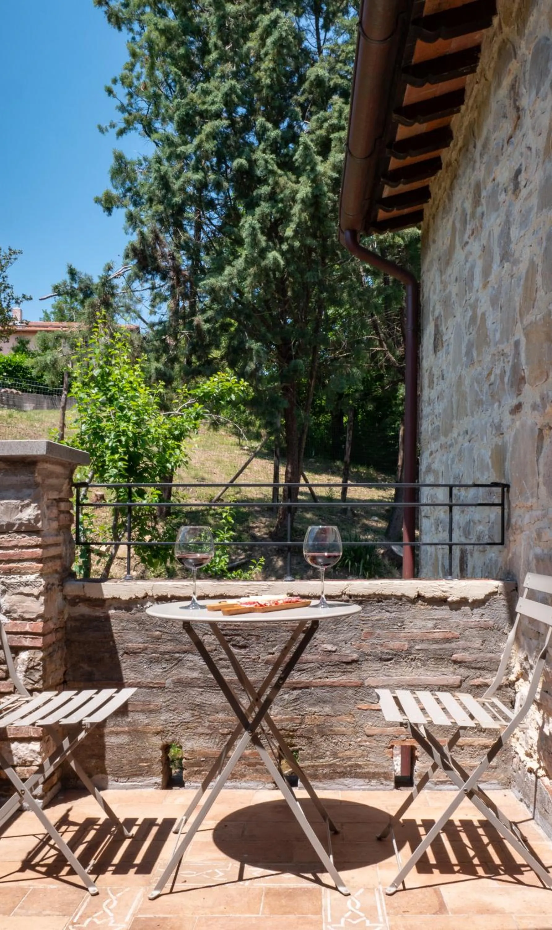 Balcony/Terrace in Relais Il Furioso