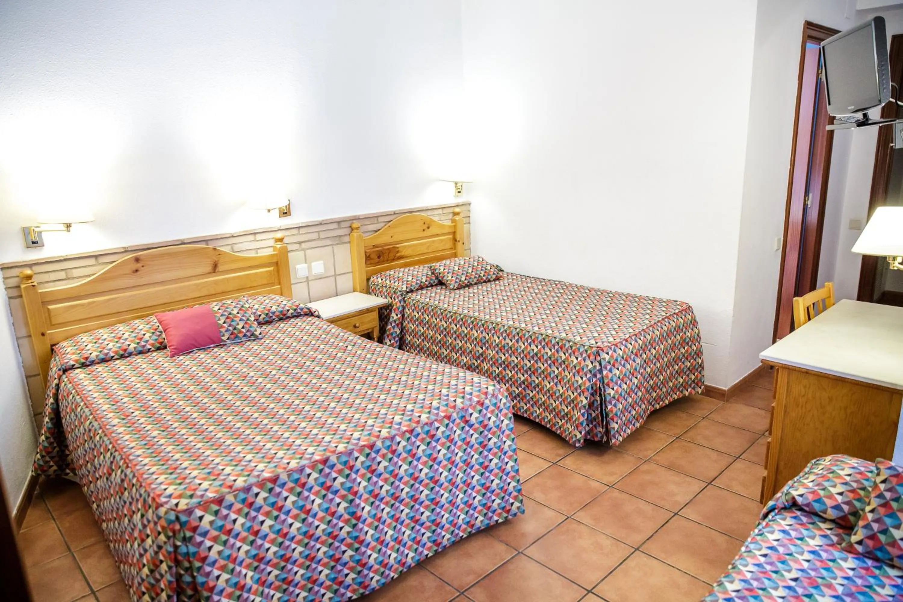 Bedroom, Bed in Hotel Can Solé