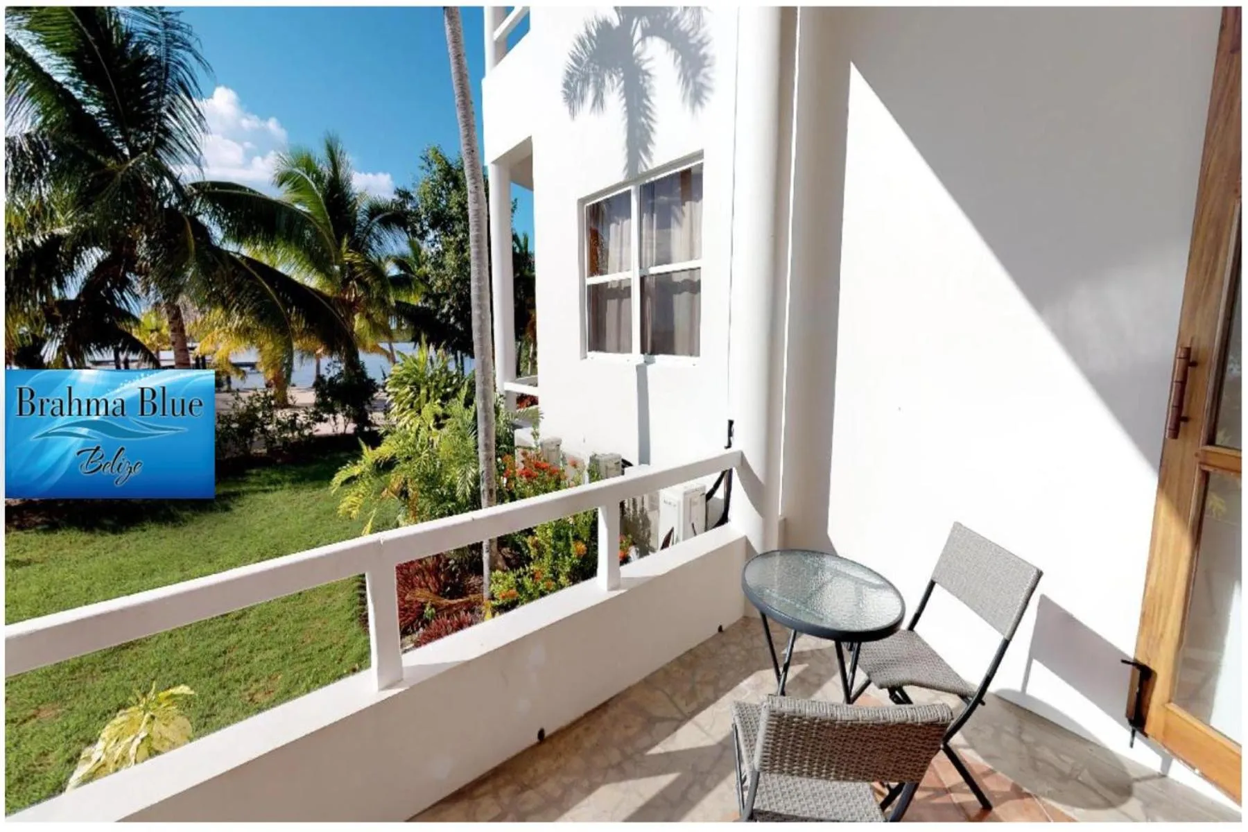 Garden view in Brahma Blue Resort