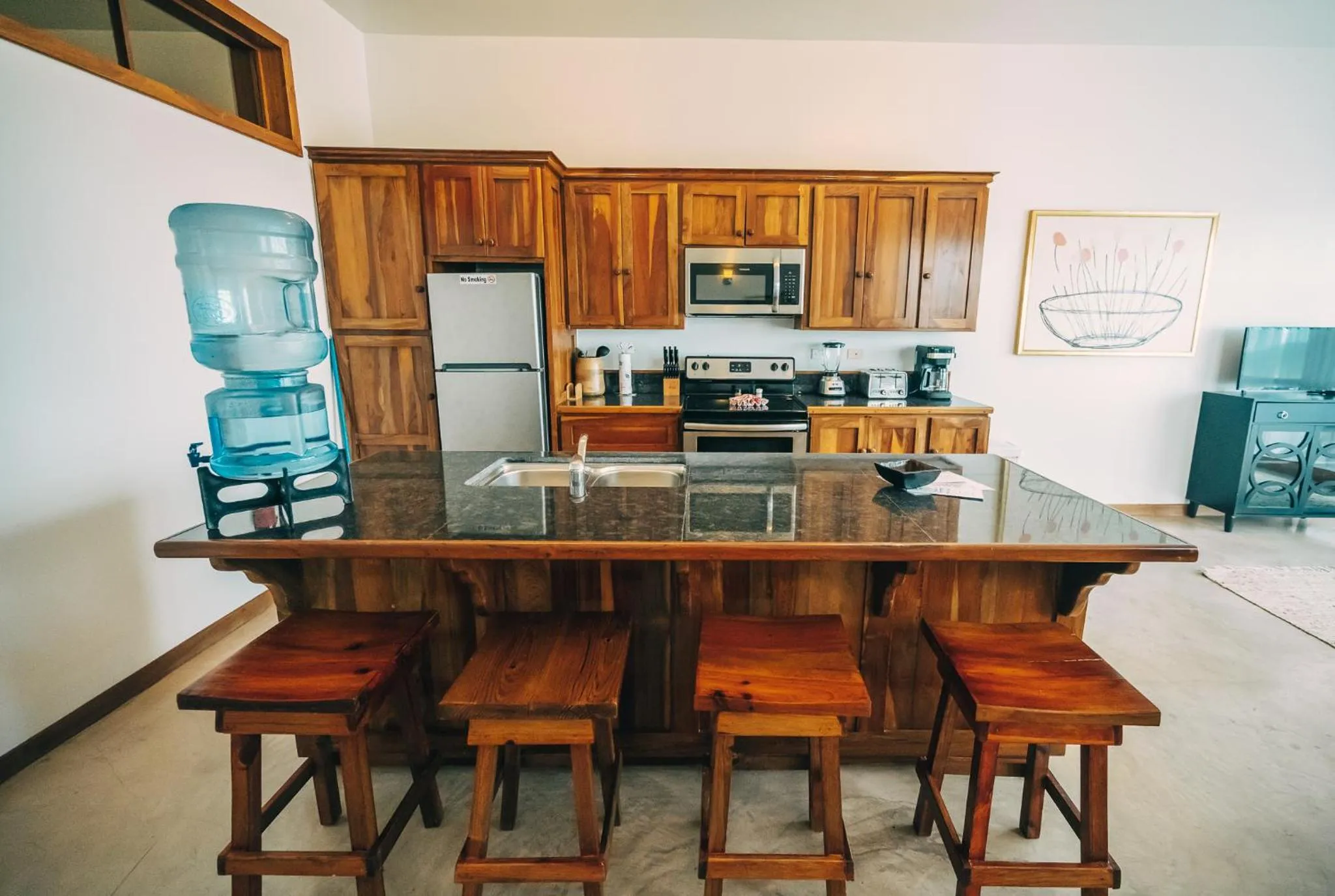 Kitchen or kitchenette in Brahma Blue Resort