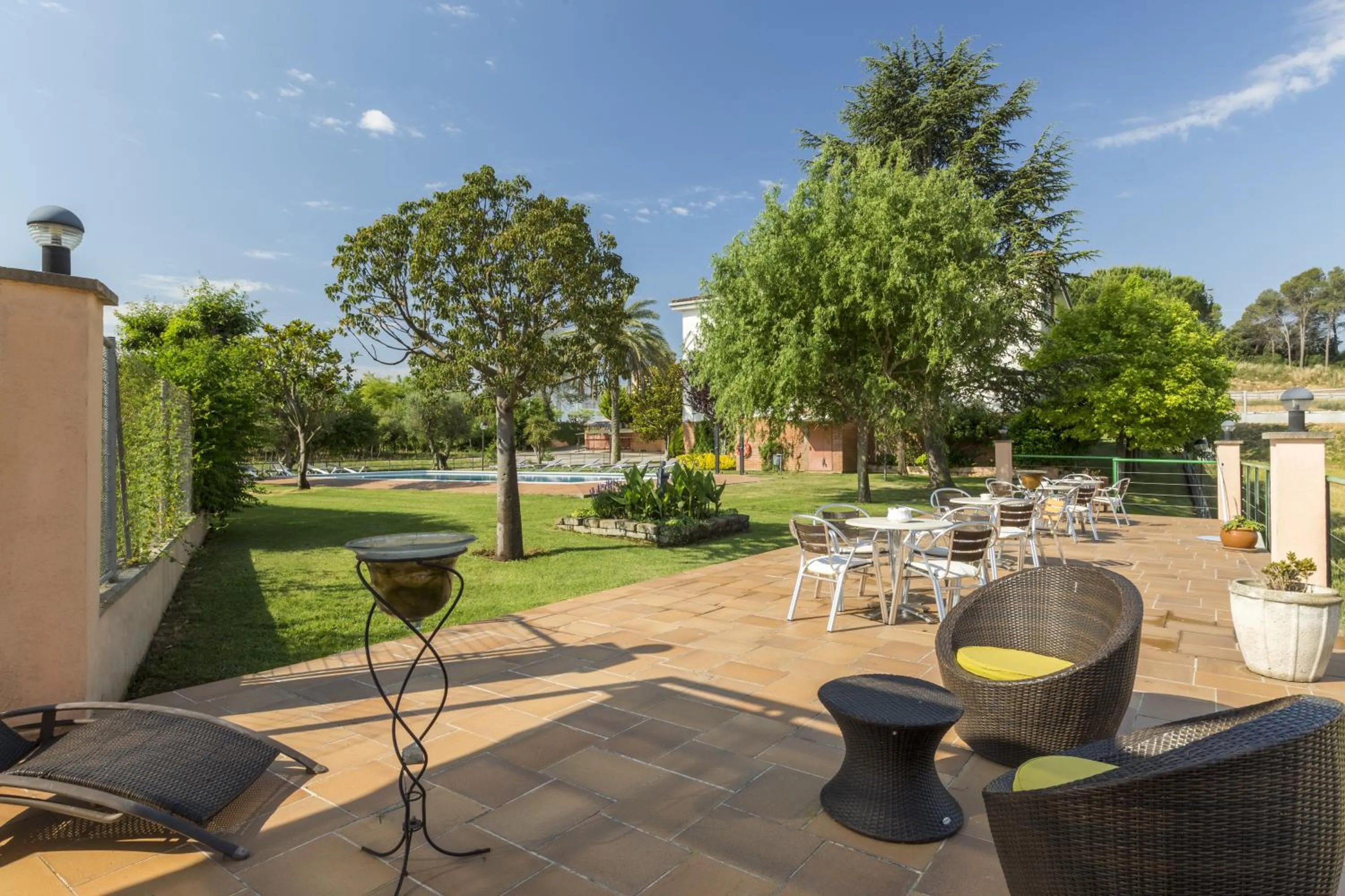 Balcony/Terrace in Hotel Sausa