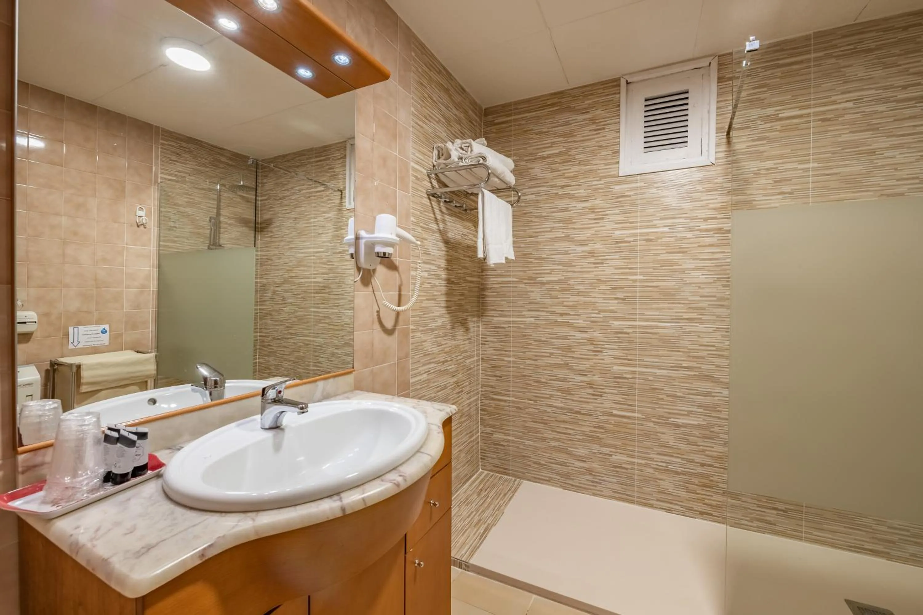 Shower in Hotel Sausa