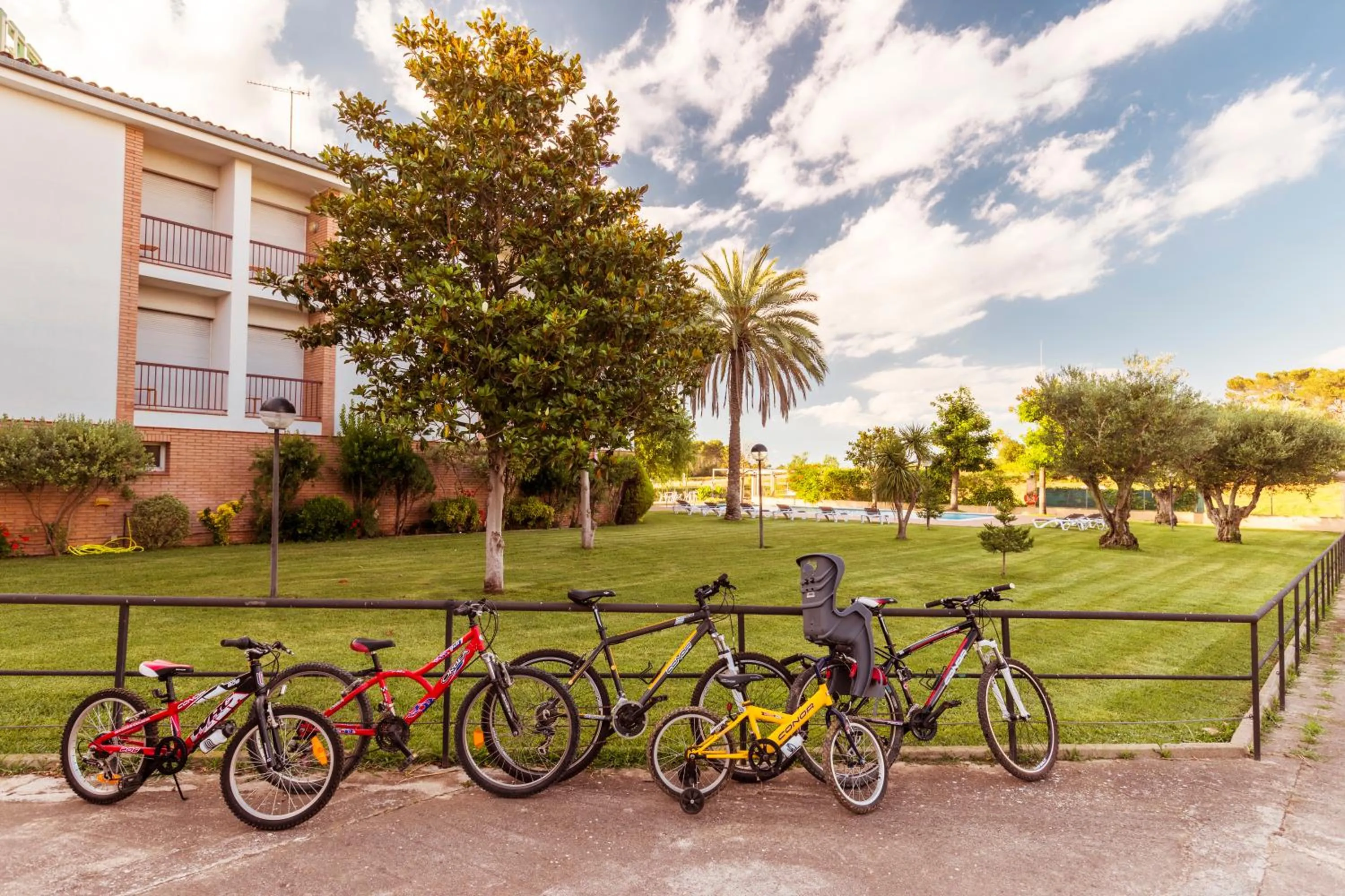 Cycling in Hotel Sausa