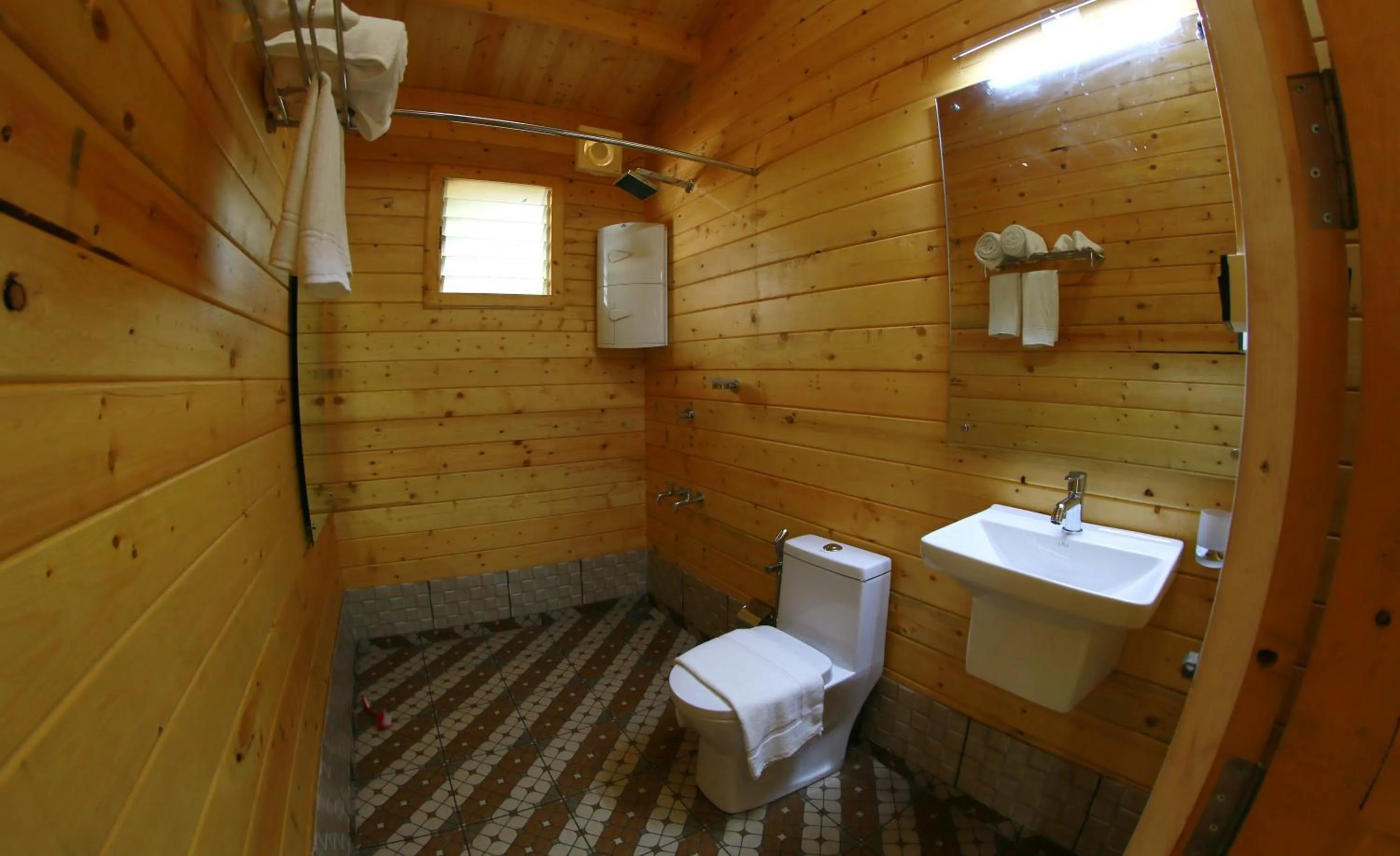 Bathroom in Woodgreens Heritage Resorts