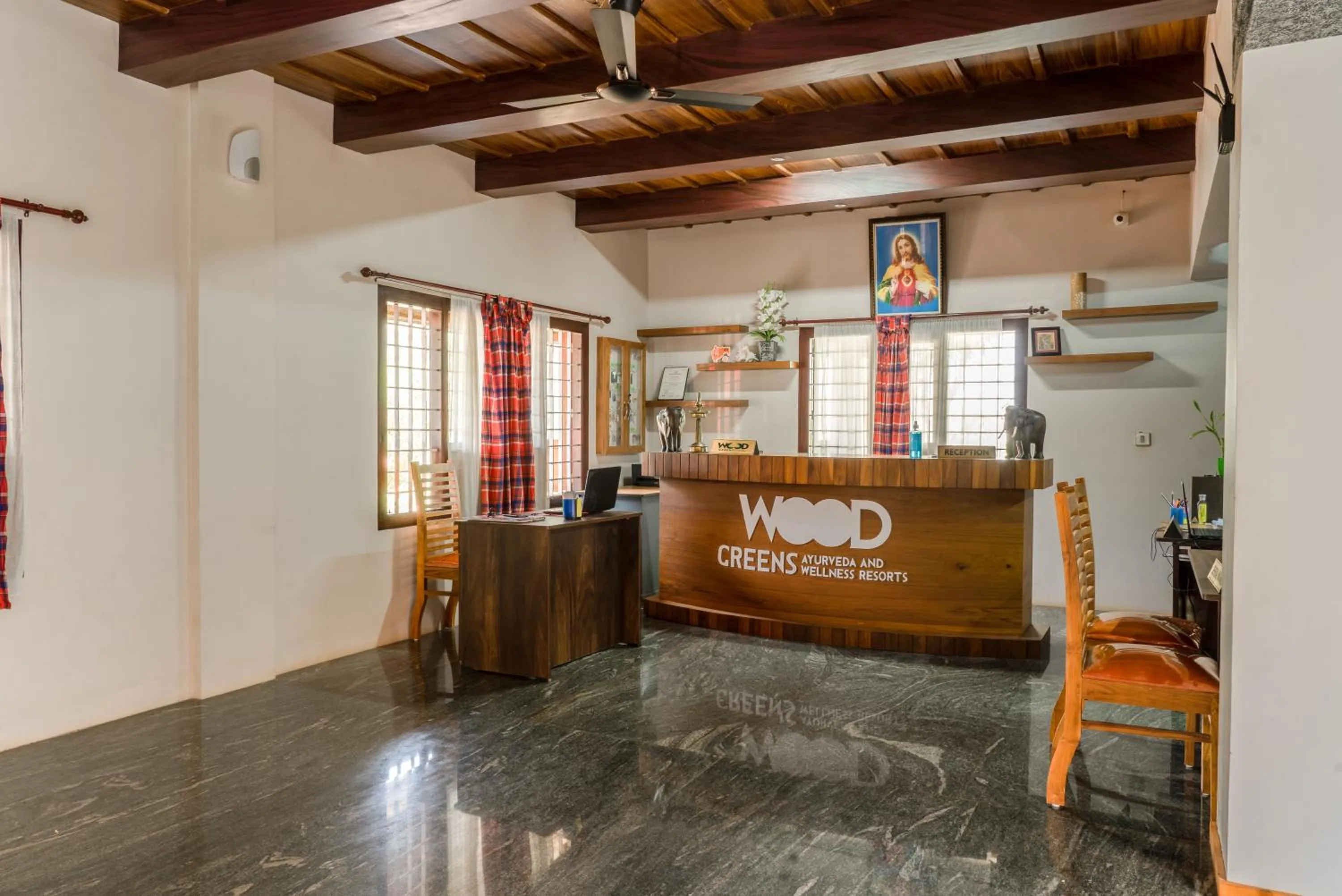 Lobby or reception in Woodgreens Heritage Resorts