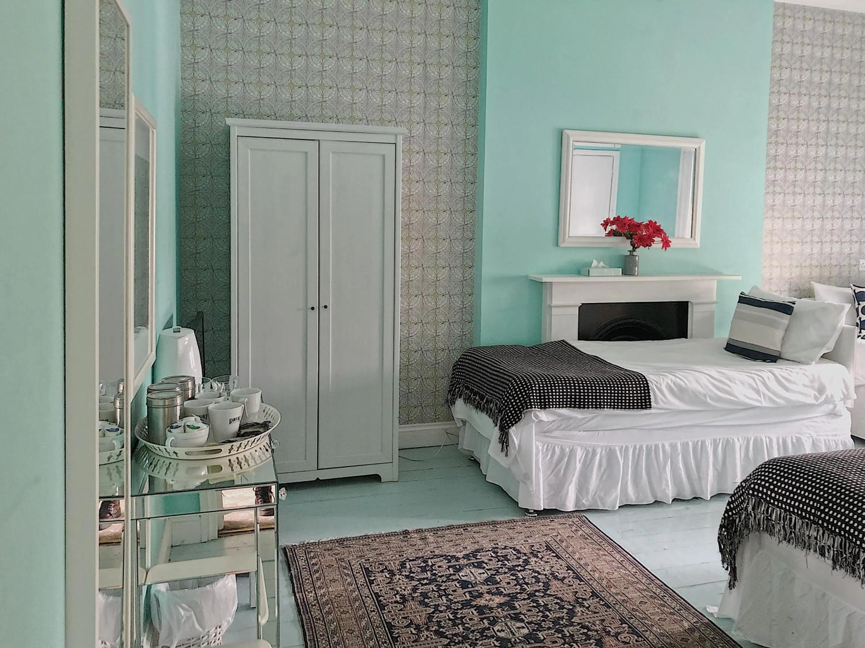 Bed in Caspian Hotel