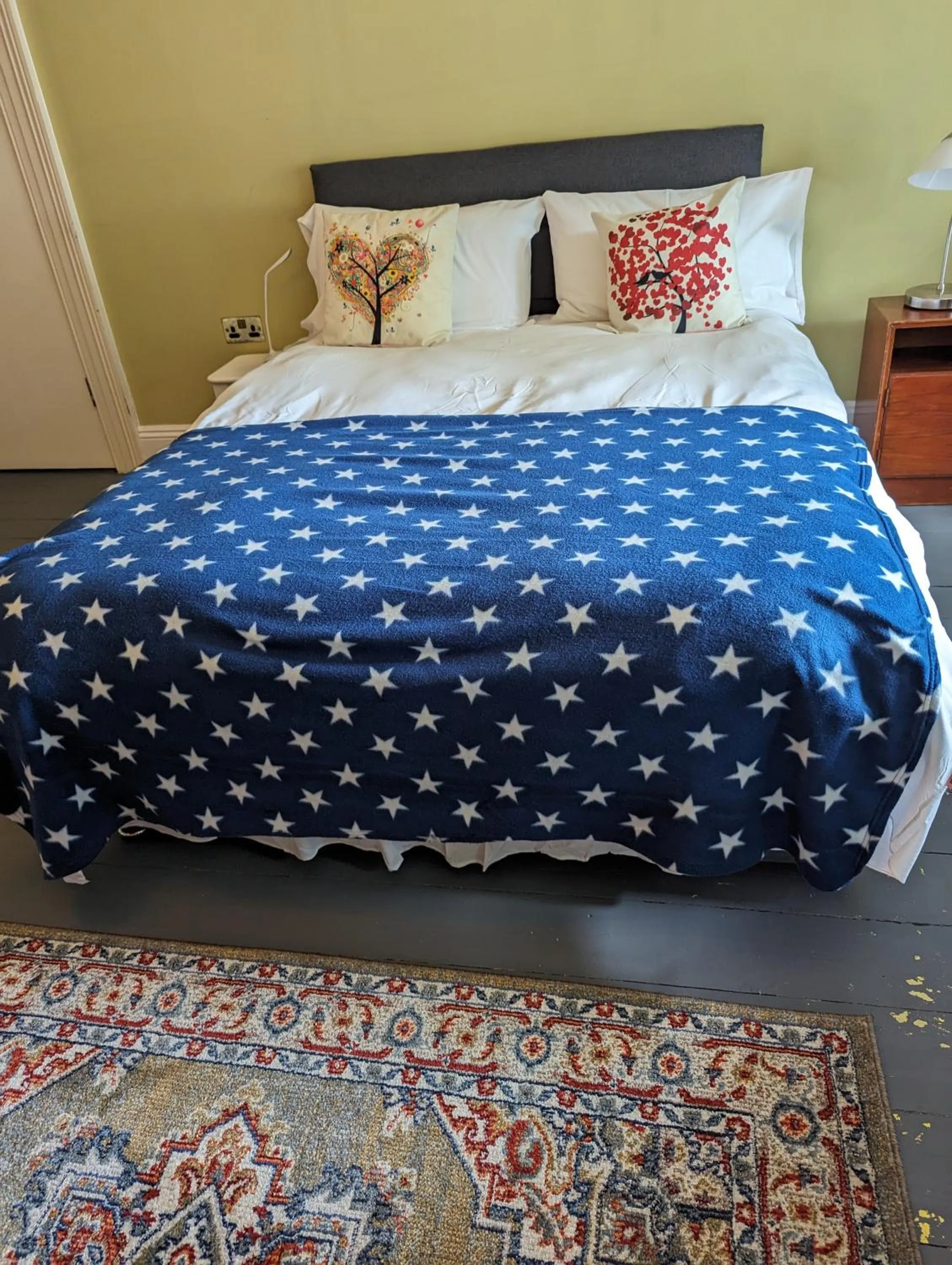 Bed in Caspian Hotel