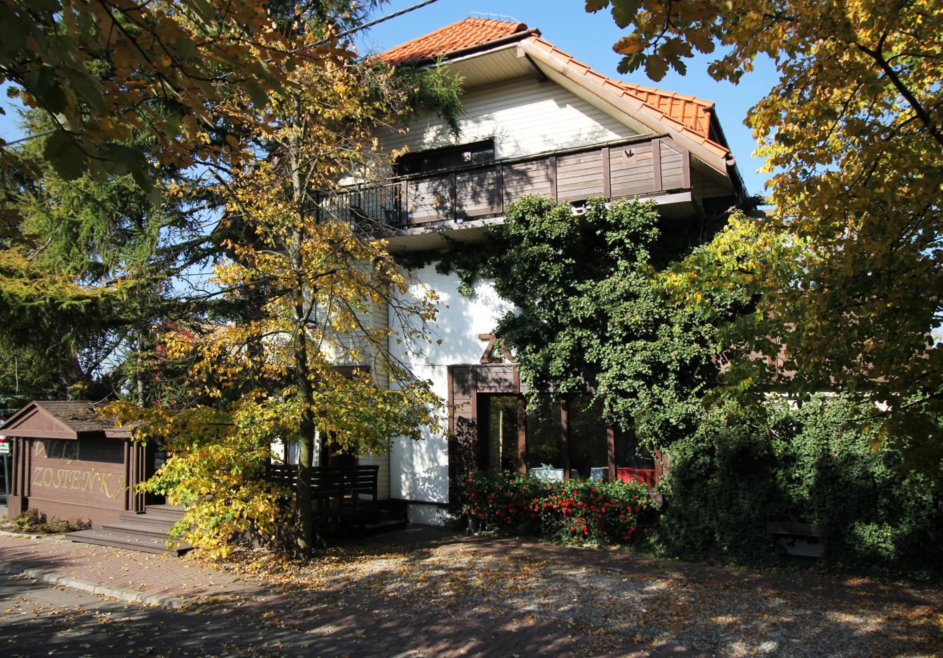 Property building in Nowa Villa Zosieńka darmowy free PARKING