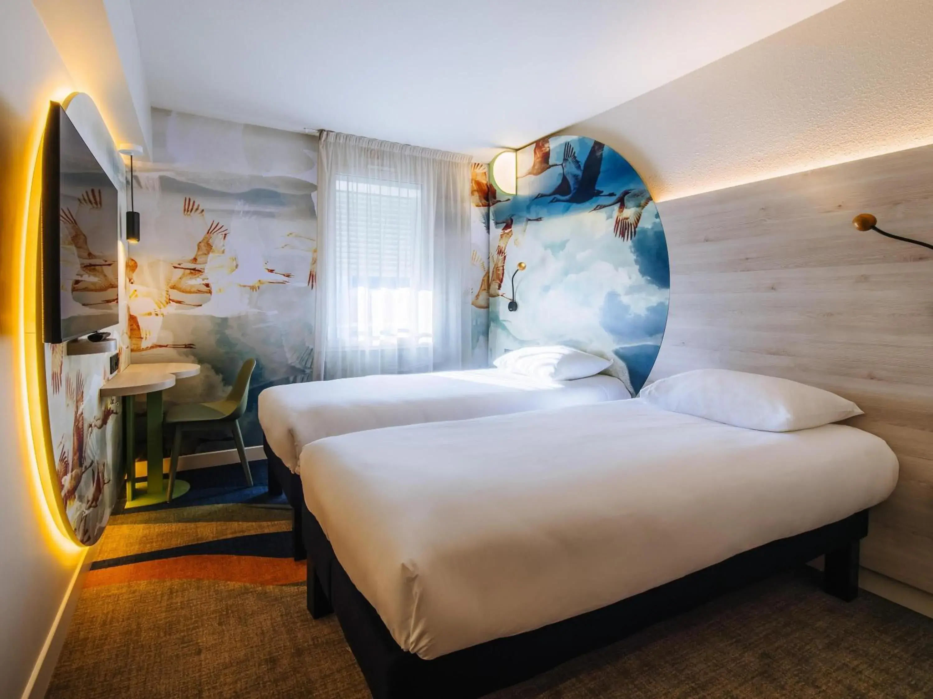 Bedroom, Bed in ibis Styles Antibes Bedroom, Bed in ibis Styles Antibes