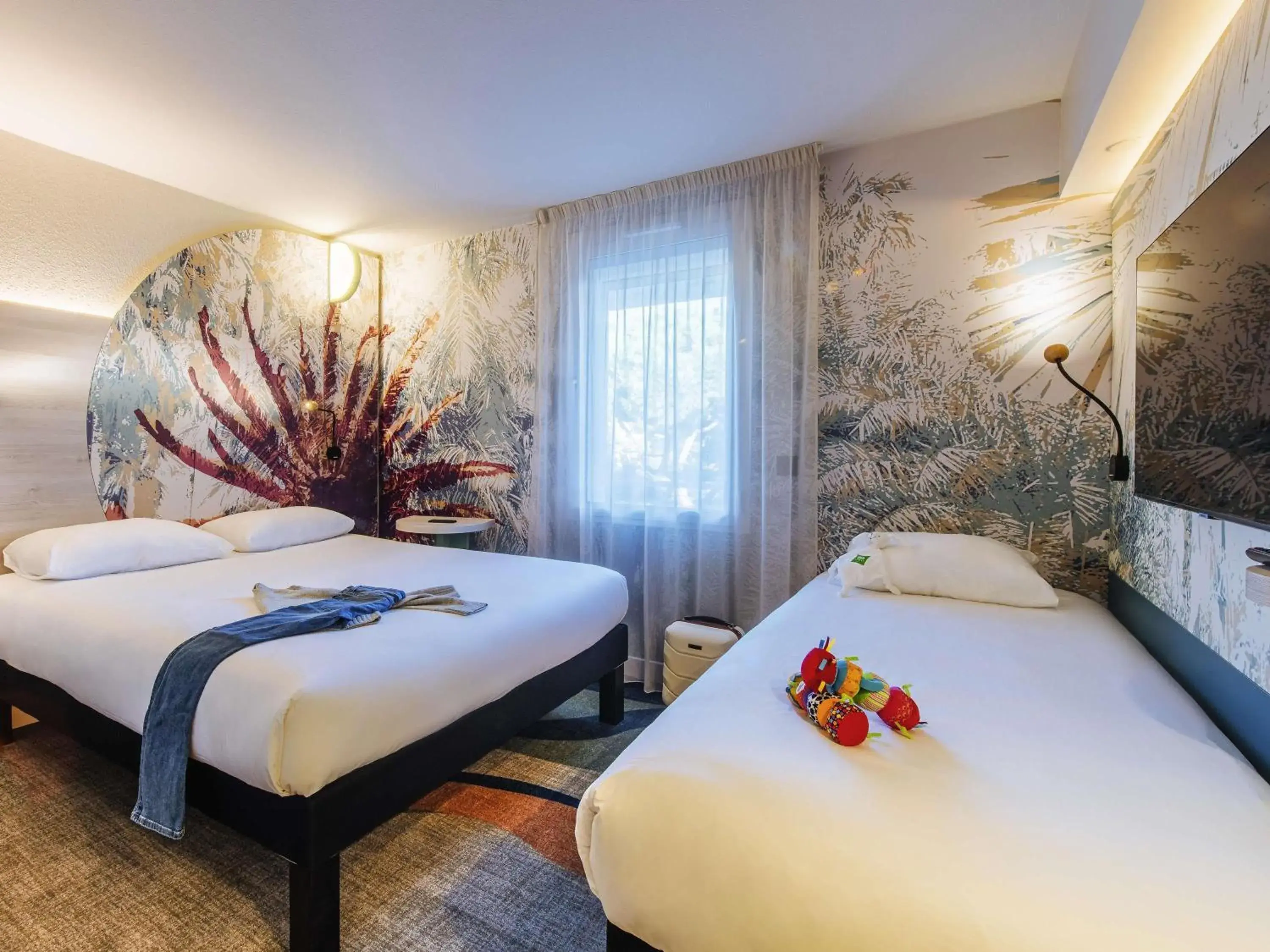 Property building, Bed in ibis Styles Antibes Property building, Bed in ibis Styles Antibes