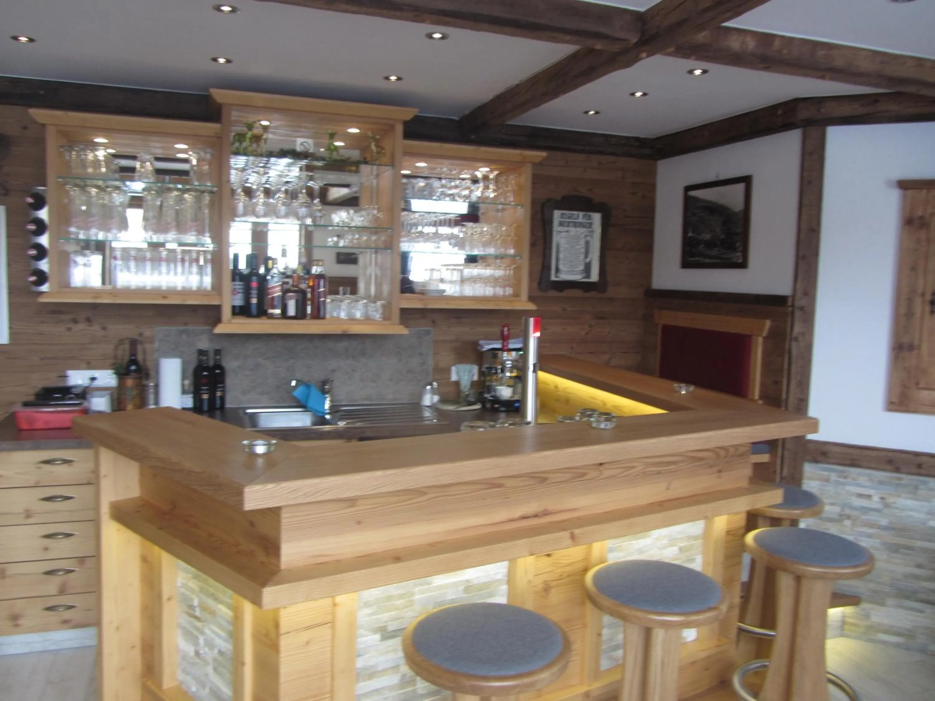 Lounge or bar in Hotel Garni Landhaus Trenkenbach