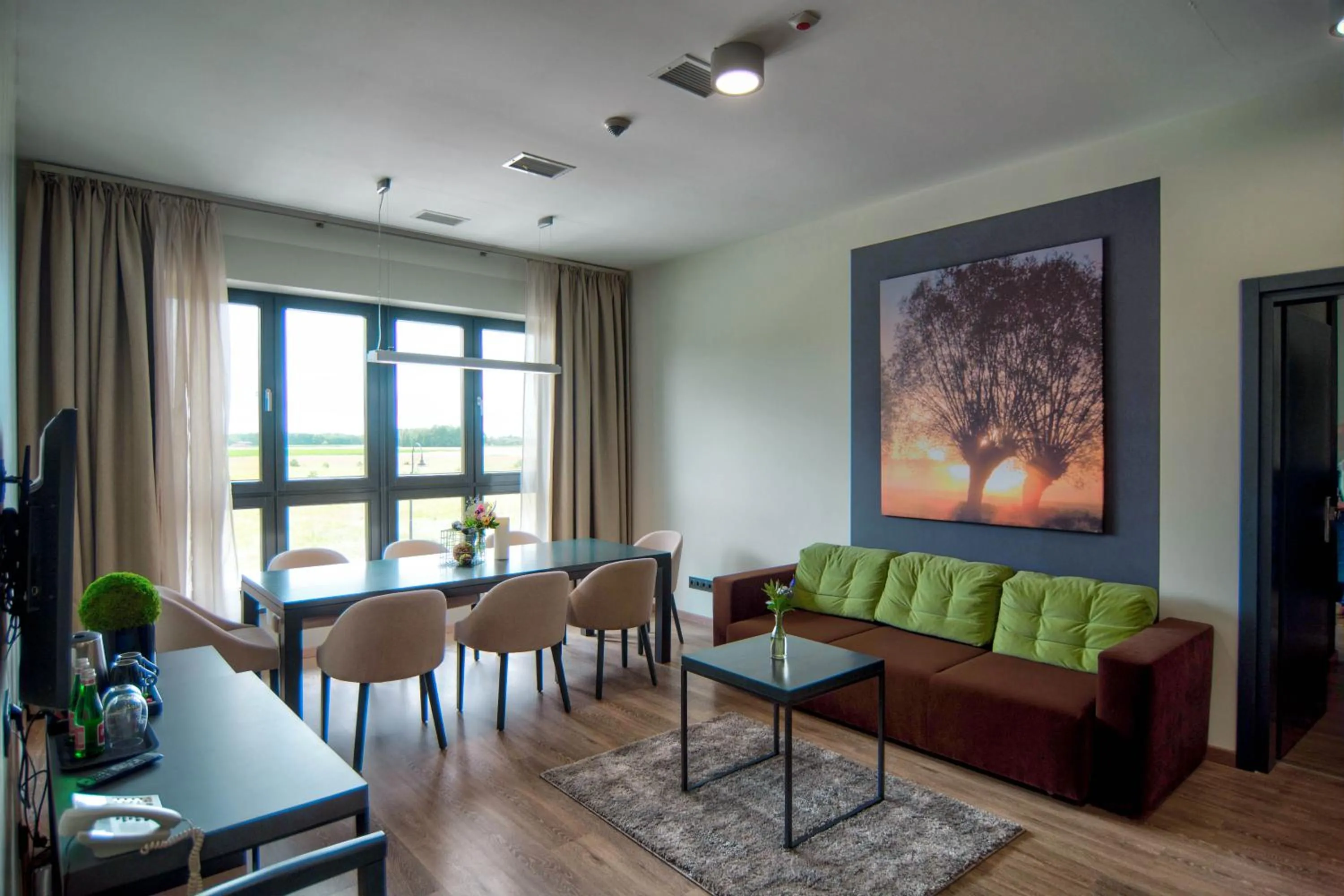 Seating area in Hotel Barczyzna Medical Spa