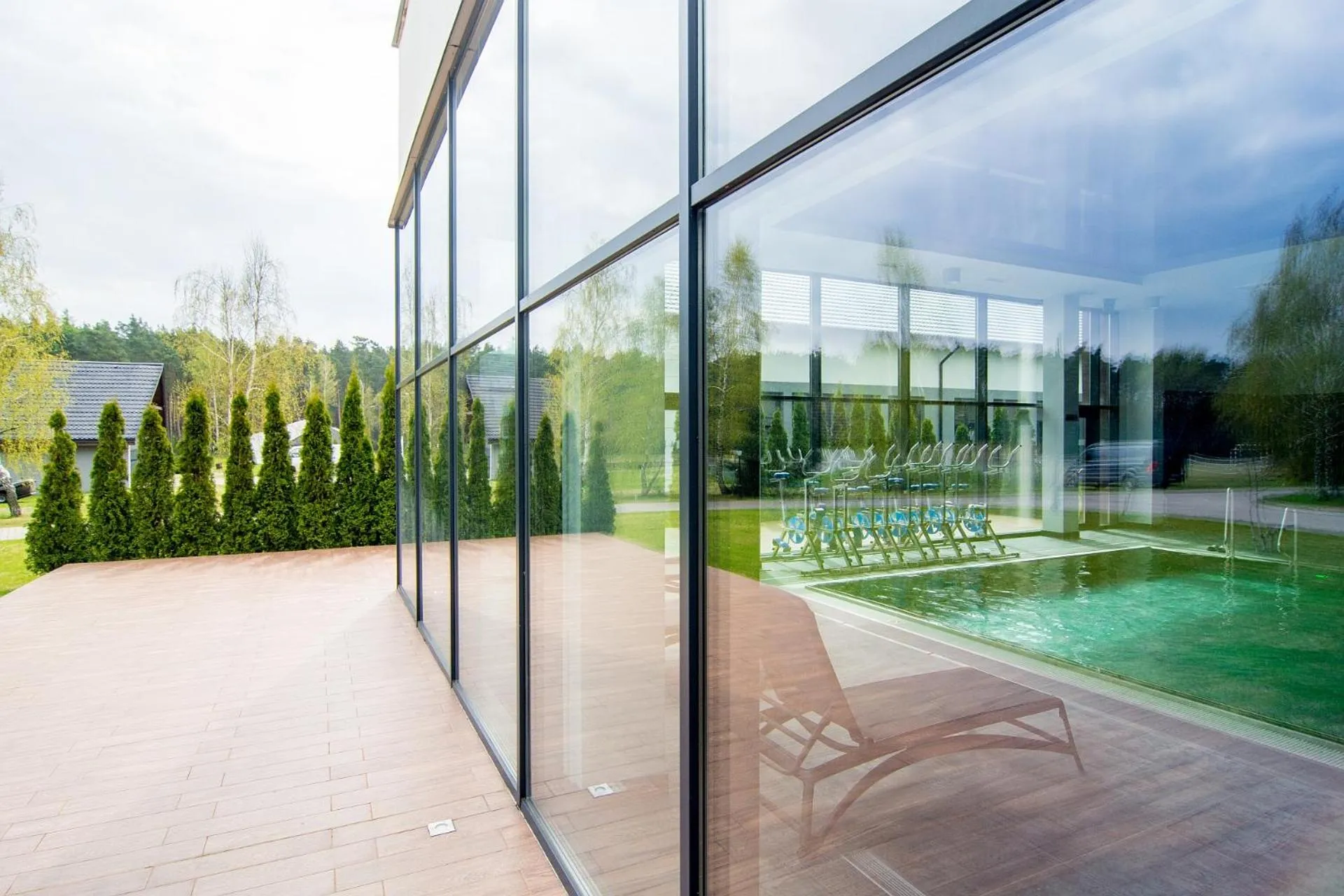 Pool view in Hotel Barczyzna Medical Spa