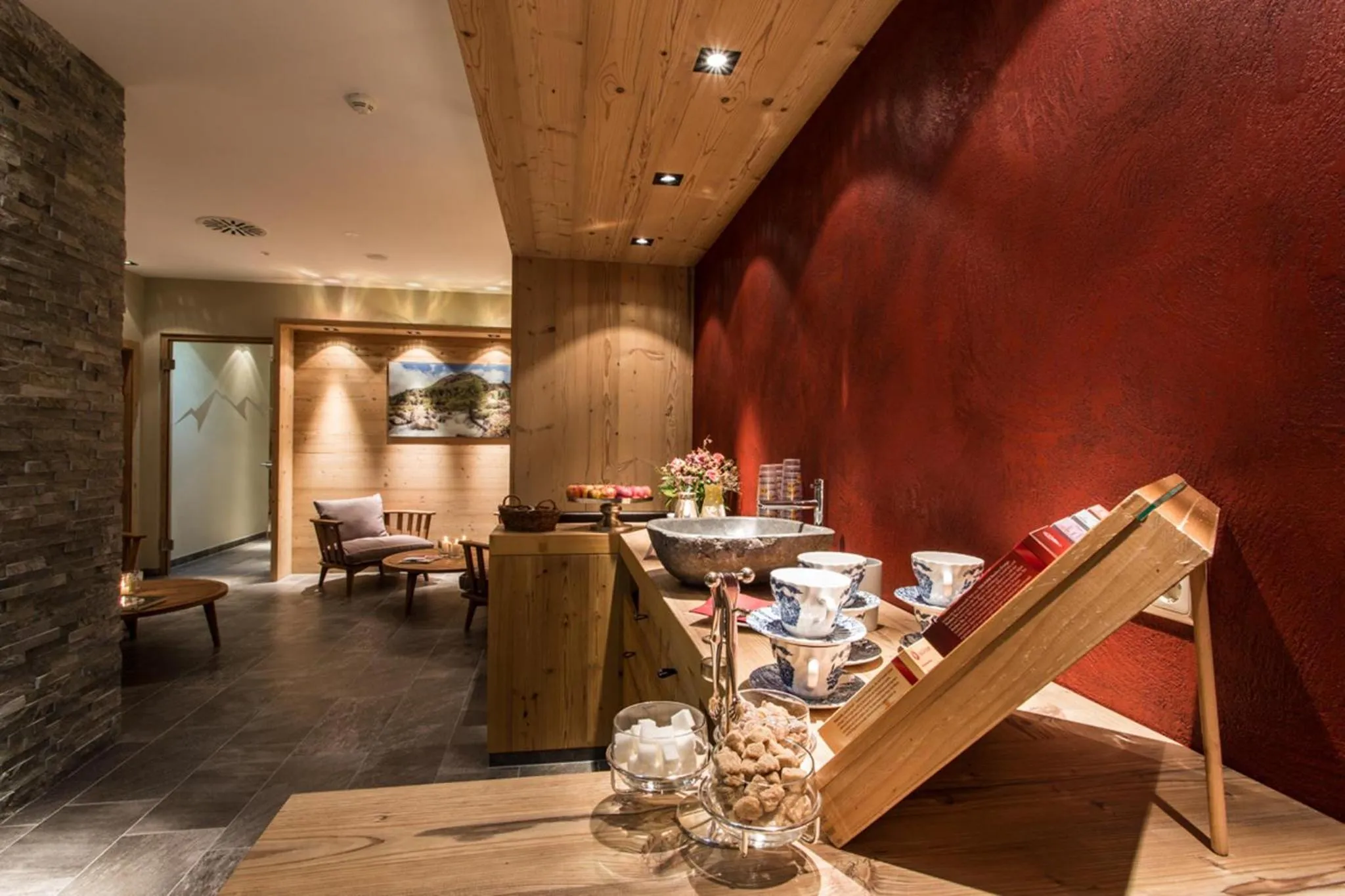 Spa and wellness centre/facilities in Hotel Bergblick 4 Sterne Superior