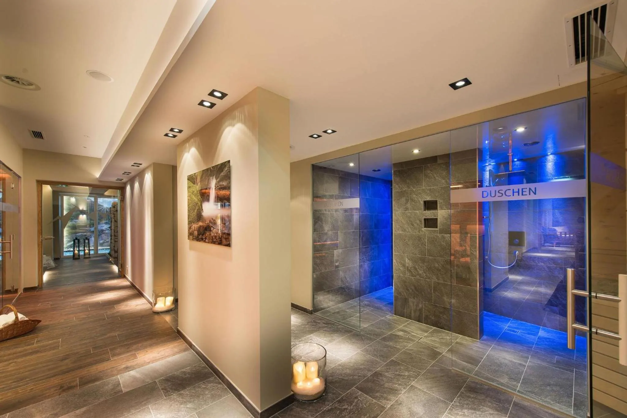 Spa and wellness centre/facilities in Hotel Bergblick 4 Sterne Superior