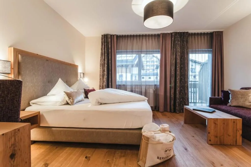 Bed in Hotel Bergblick 4 Sterne Superior