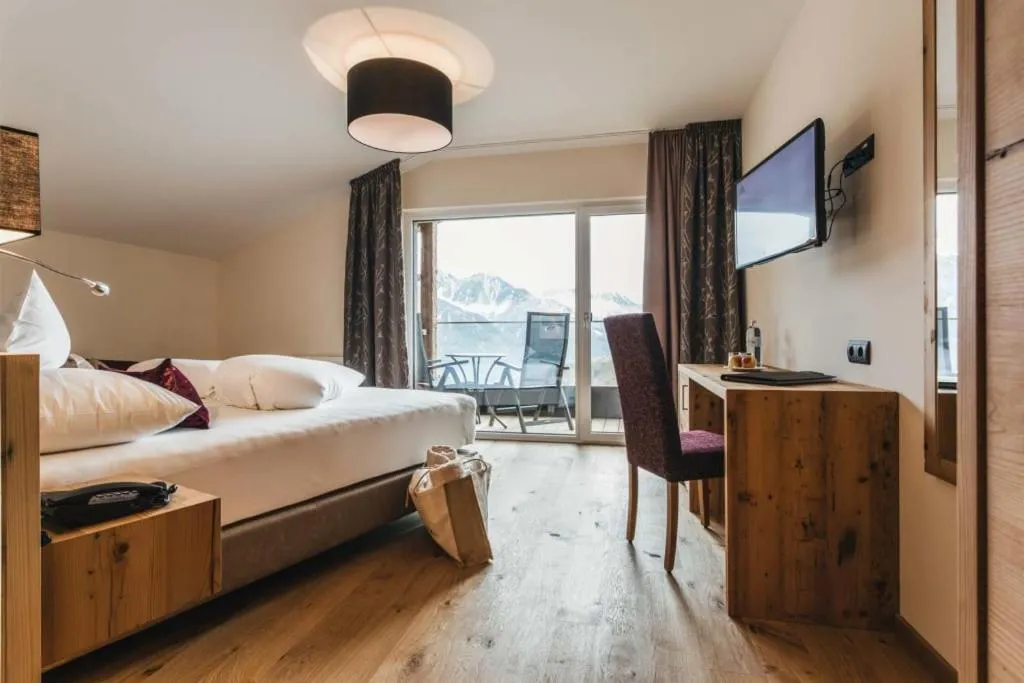 Bed in Hotel Bergblick 4 Sterne Superior