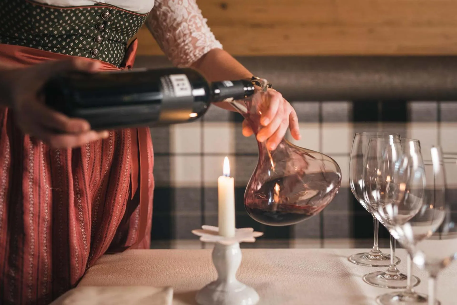 Dinner in Hotel Bergblick 4 Sterne Superior