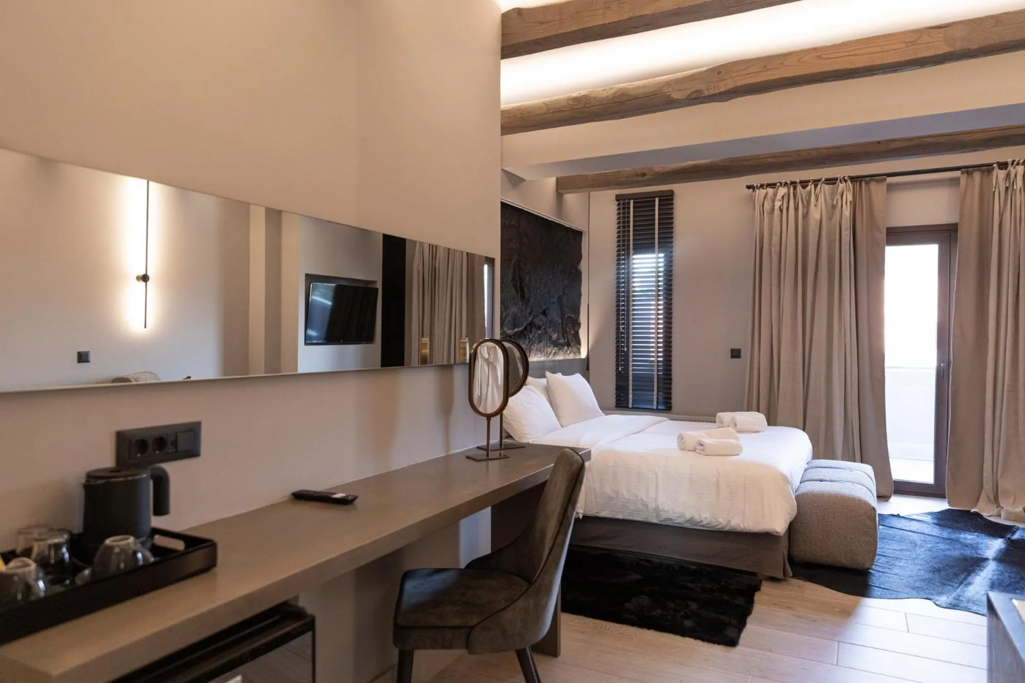 Breakfast, Bed in Anesis Hotel