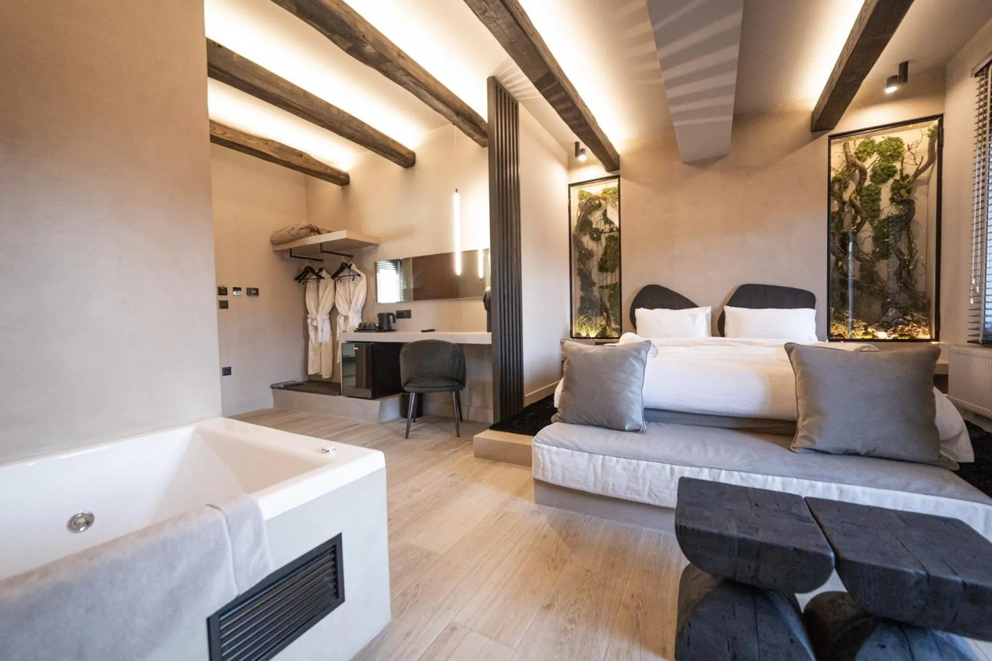 Breakfast, Bed in Anesis Hotel