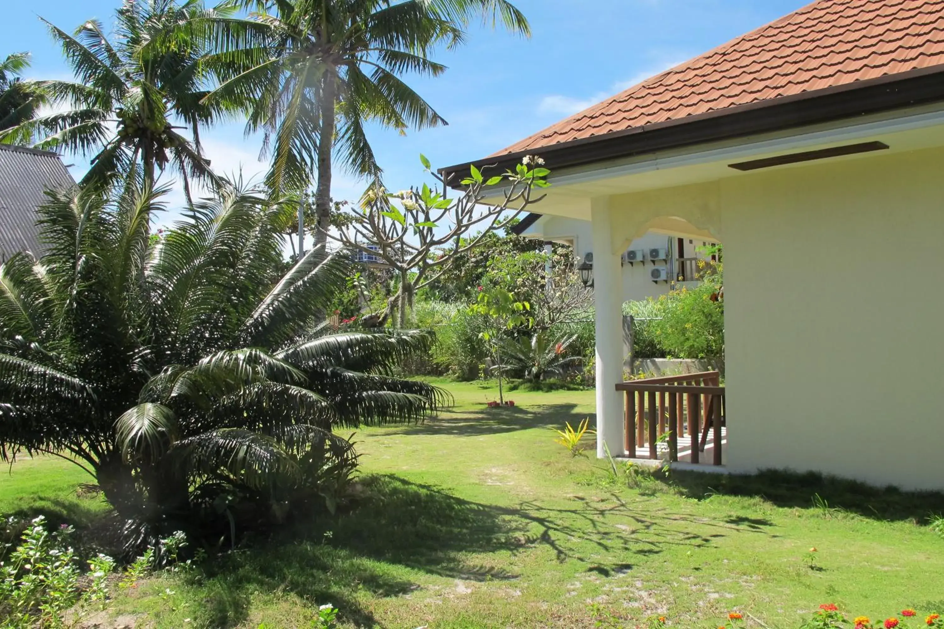 Garden view in Celtis Resort Garden view in Celtis Resort