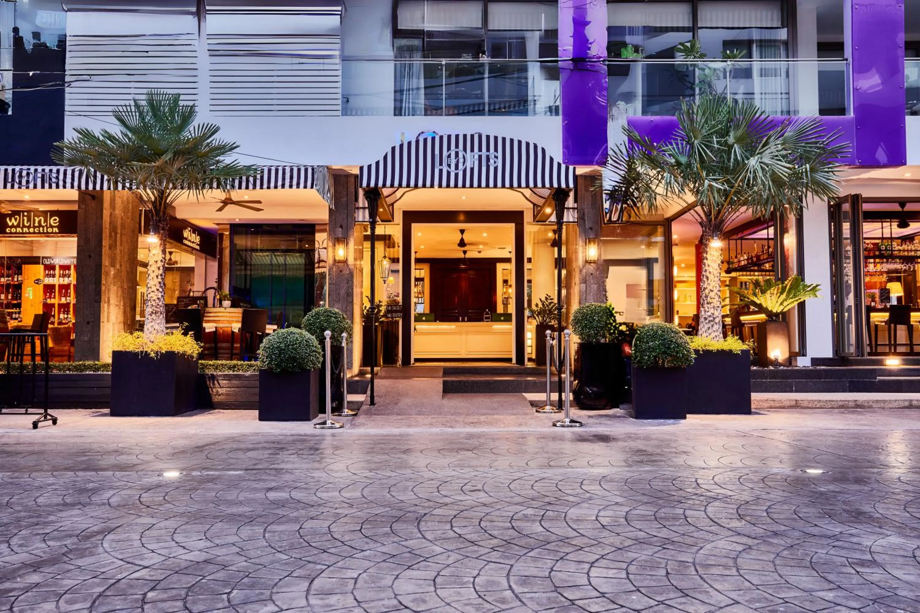 Property building in BYD Lofts - Boutique Hotel & Serviced Apartments - Patong Beach, Phuket