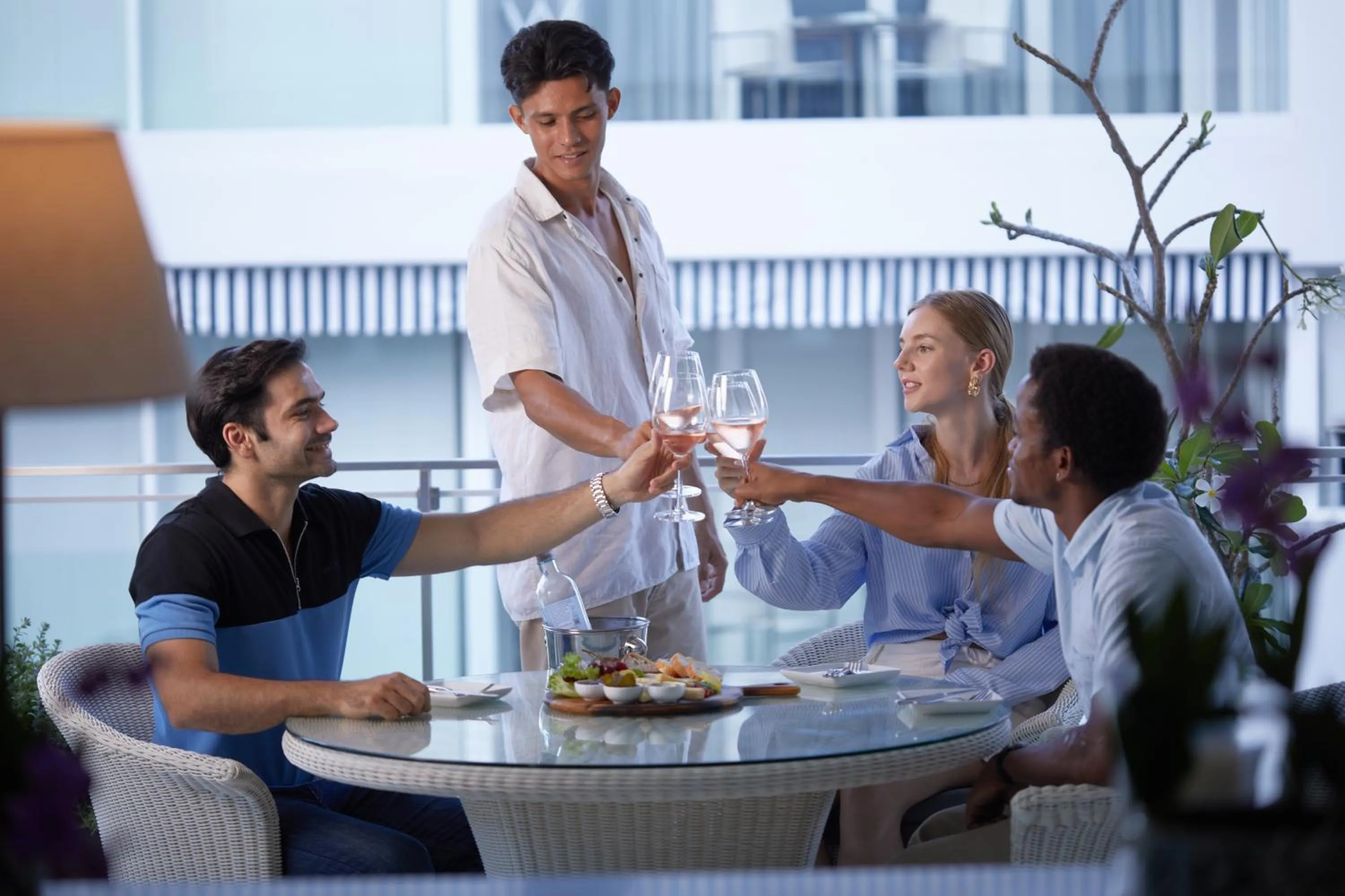 Balcony/Terrace in BYD Lofts - Boutique Hotel & Serviced Apartments - Patong Beach, Phuket