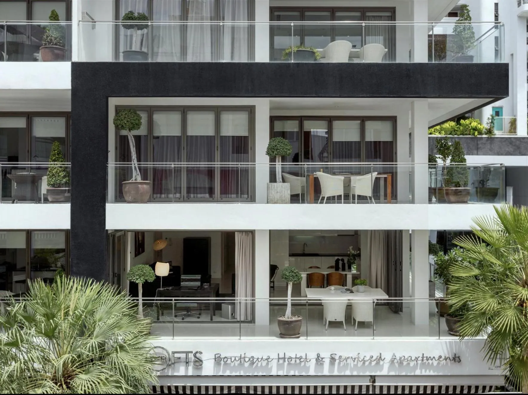 Property building in BYD Lofts - Boutique Hotel & Serviced Apartments - Patong Beach, Phuket