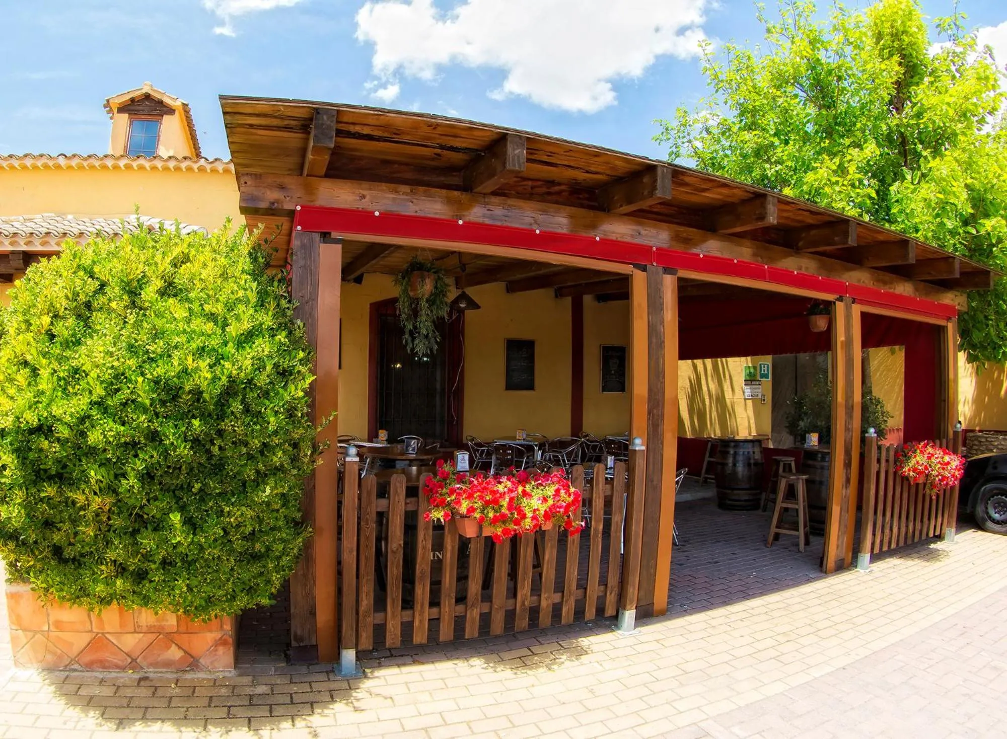 Balcony/Terrace in Hotel Bodega La Venta