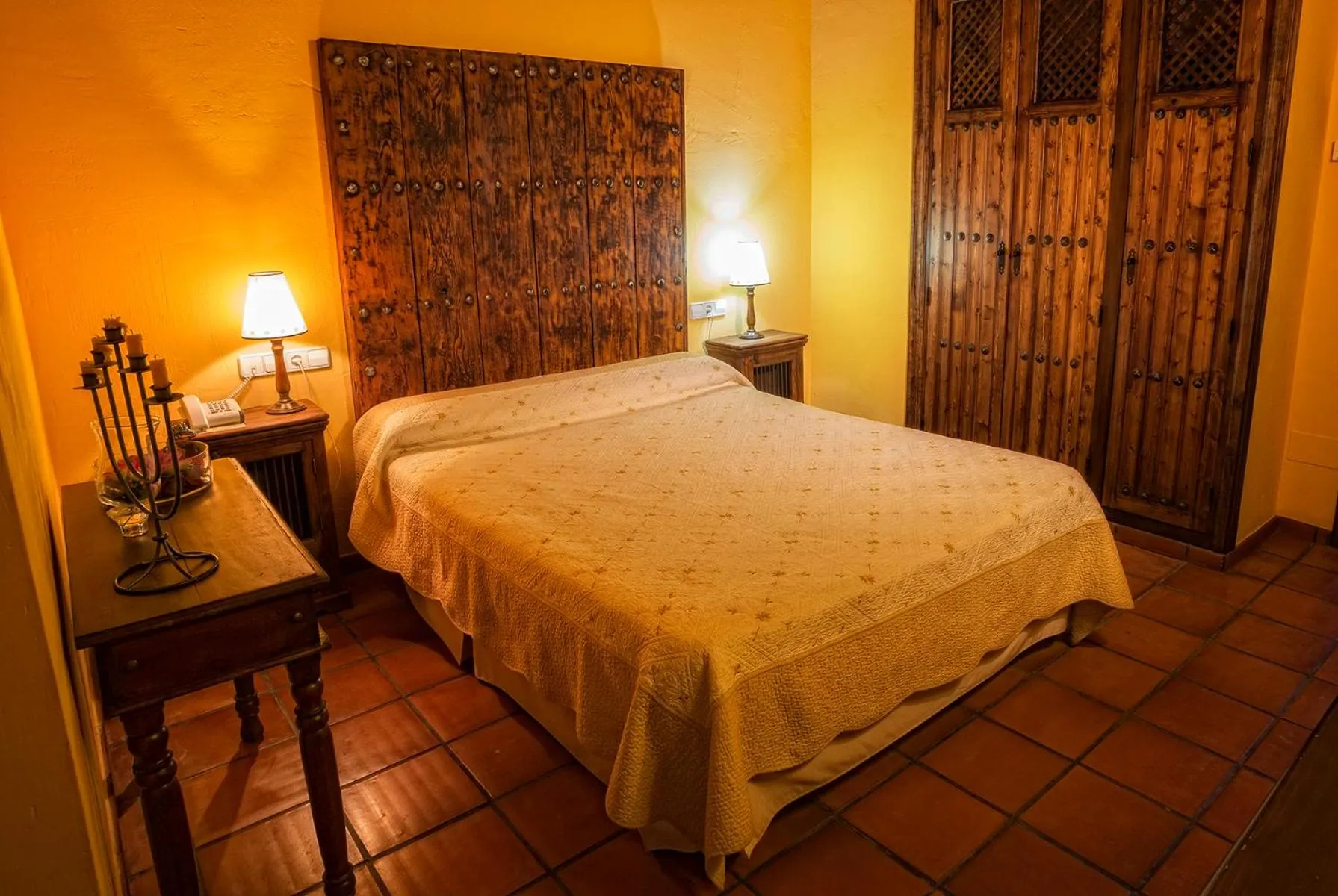 Bed in Hotel Bodega La Venta