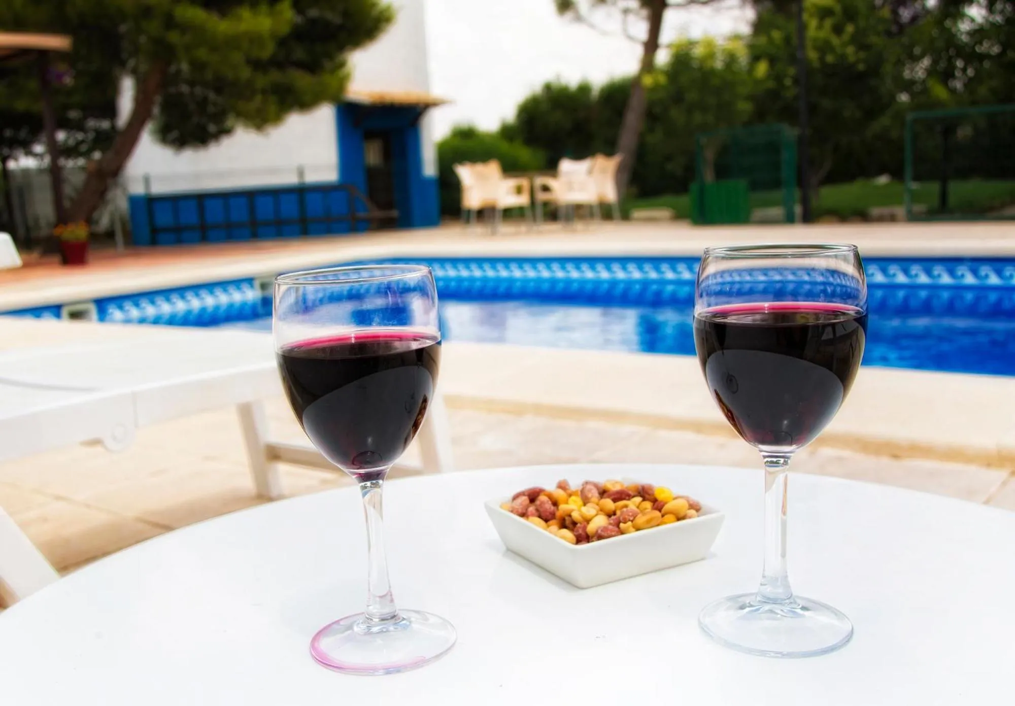 Swimming pool in Hotel Bodega La Venta