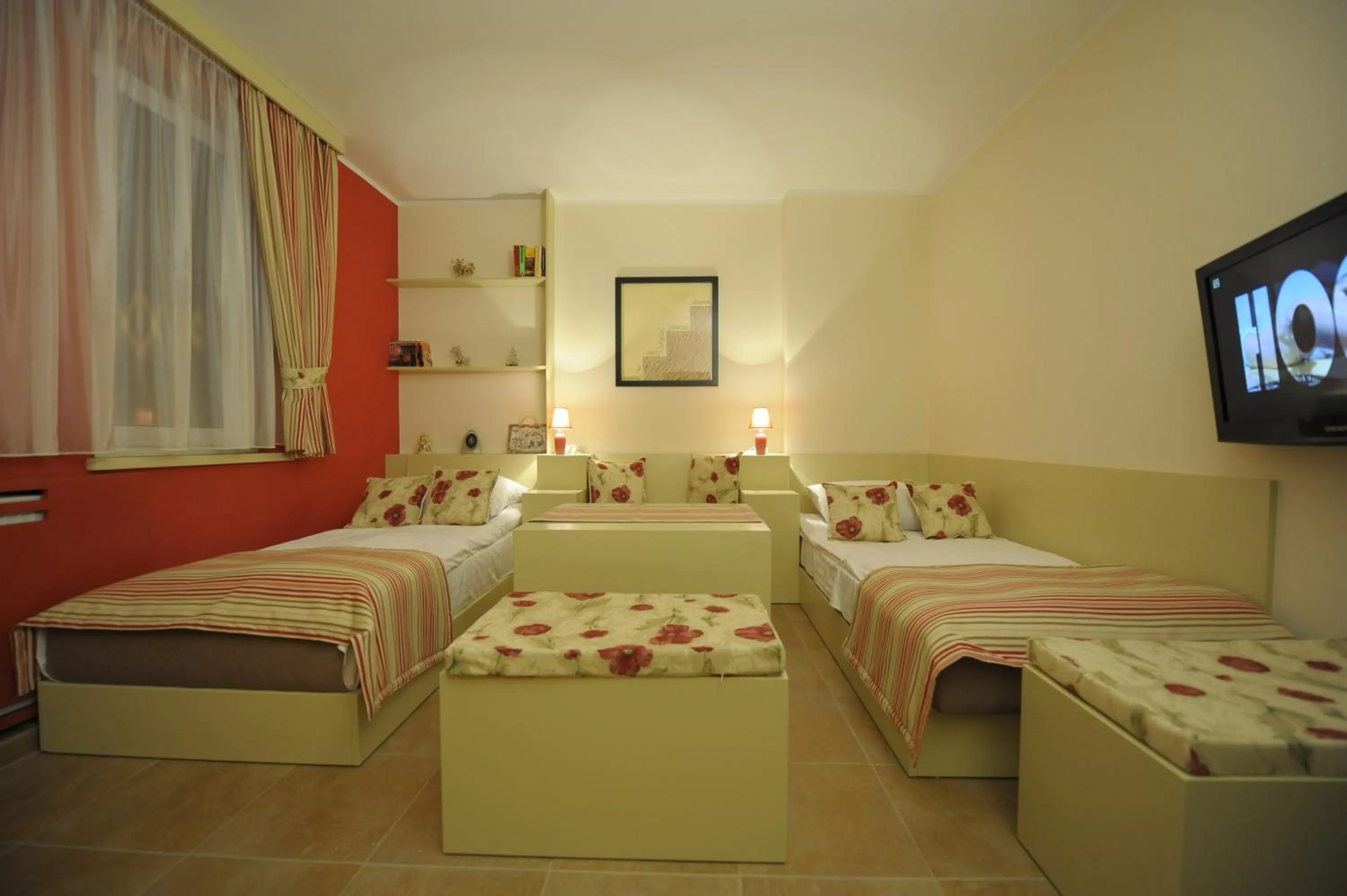 Bed in Hotel Nad Pisą