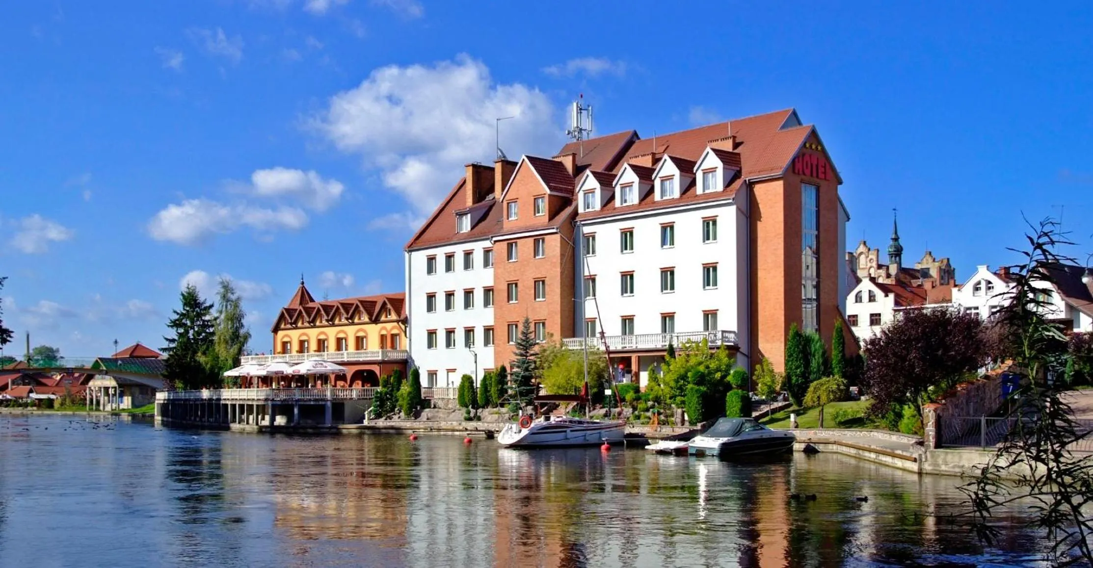 River view in Hotel Nad Pisą