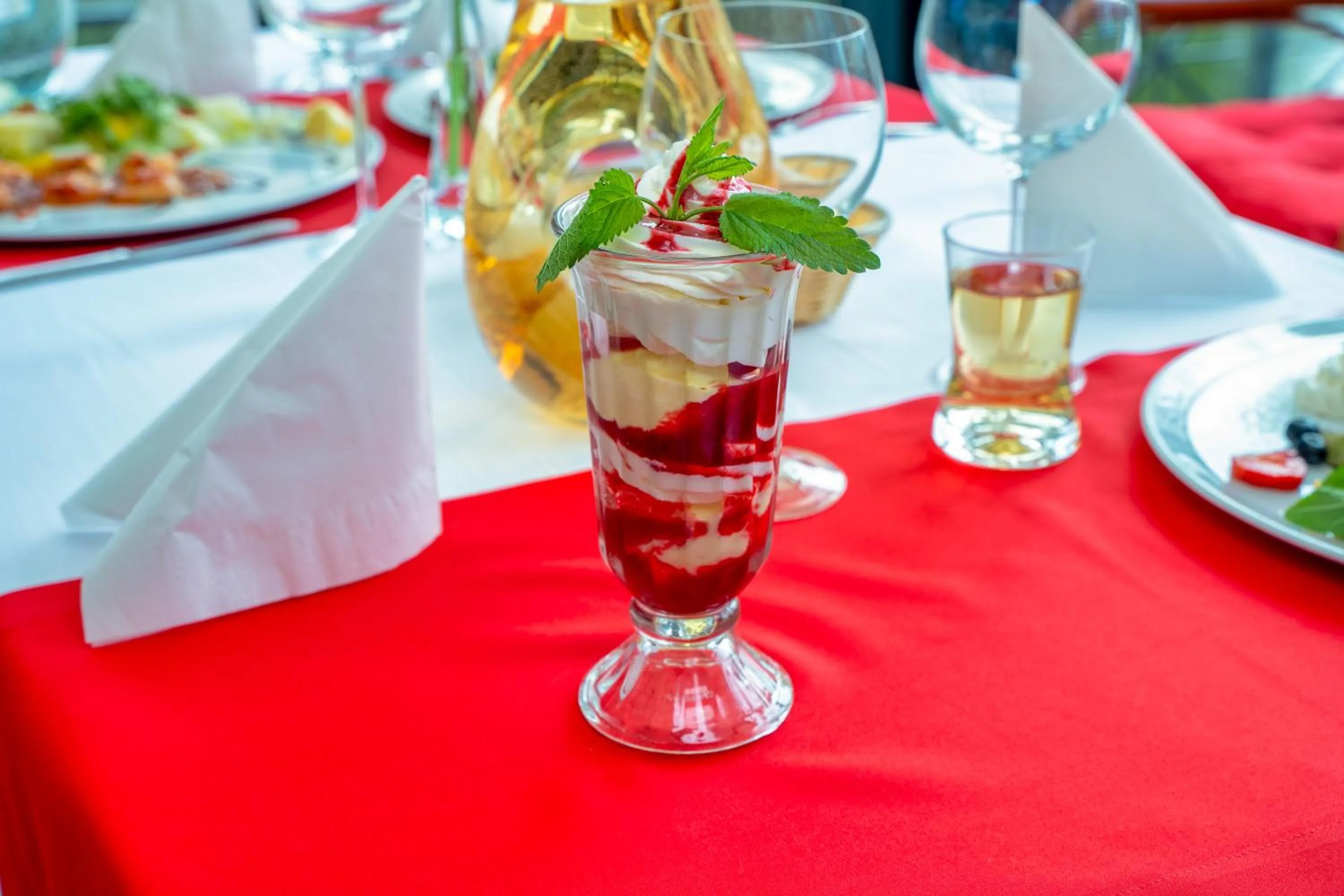 Food and drinks in Hotel Nad Pisą