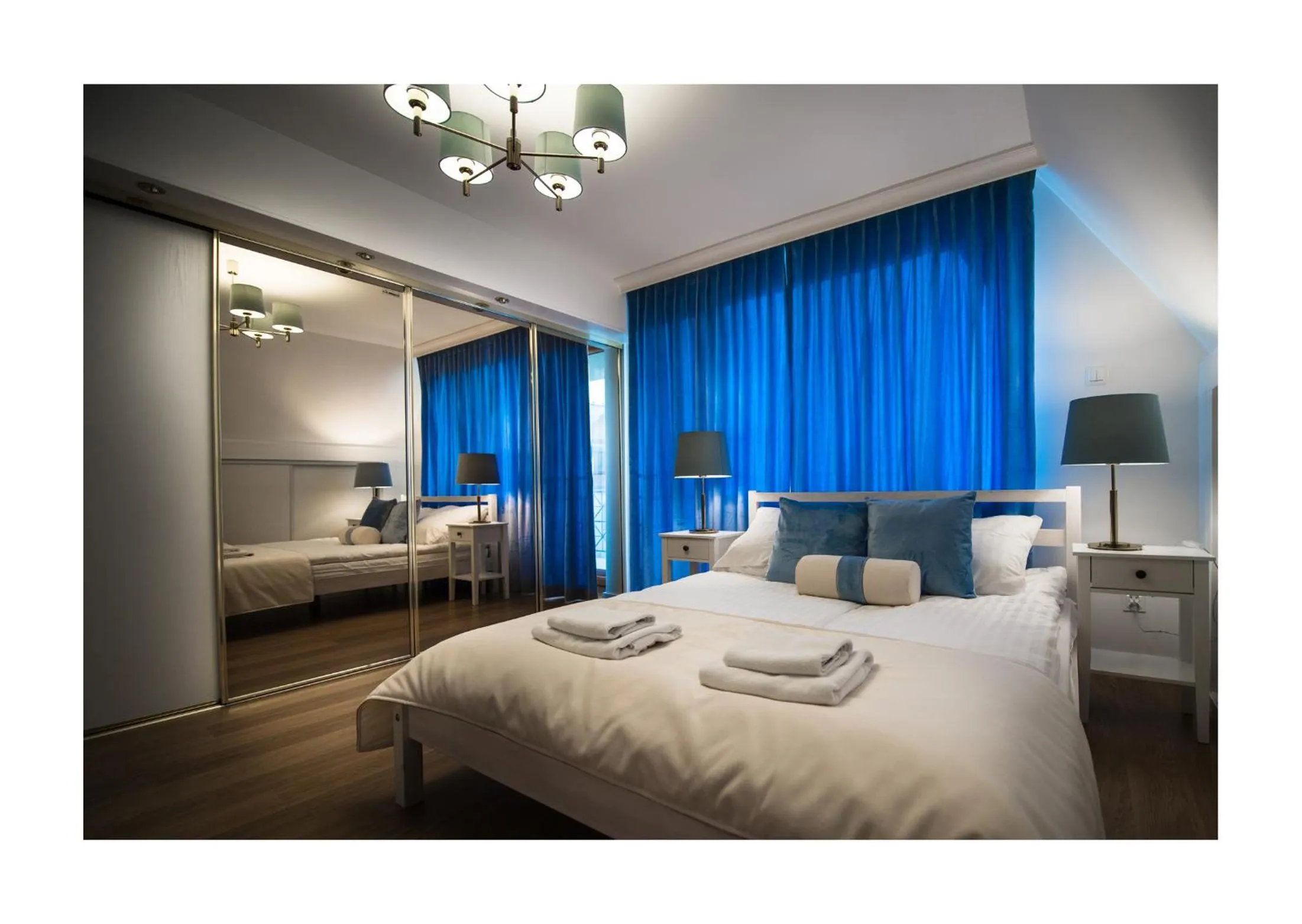 Bed in Hotel Nad Pisą