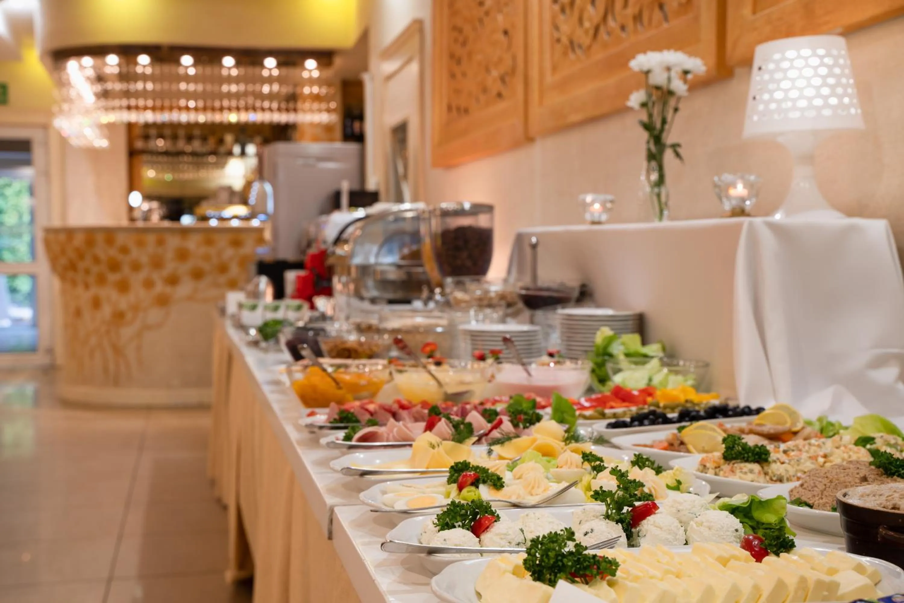 Food and drinks in Hotel Nad Pisą