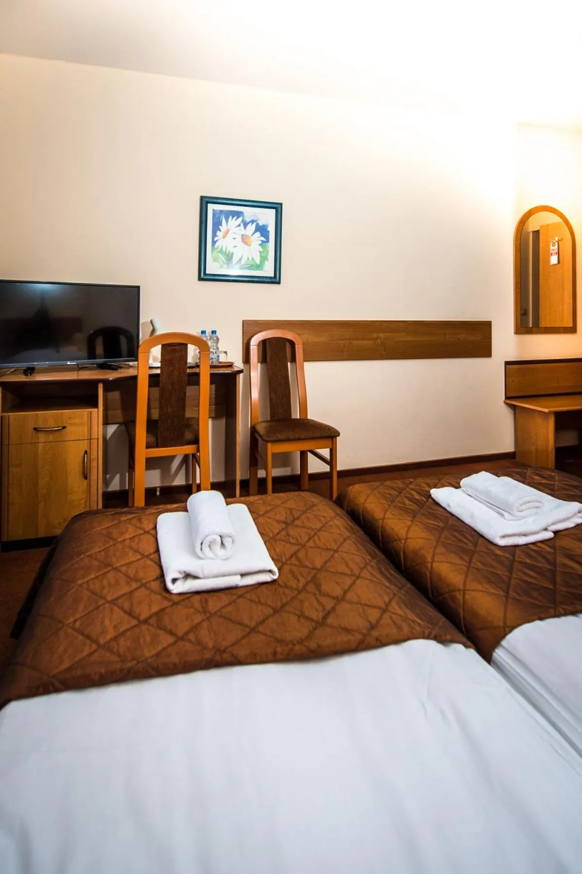 Bed in Hotel Nad Pisą