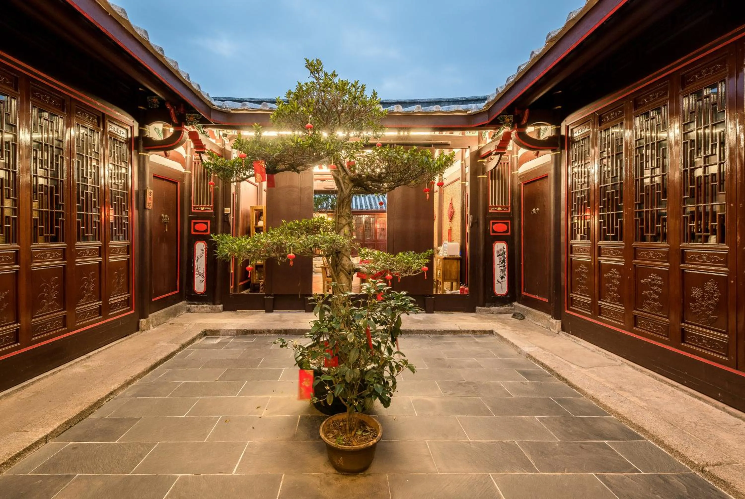 Patio in Manju Inn