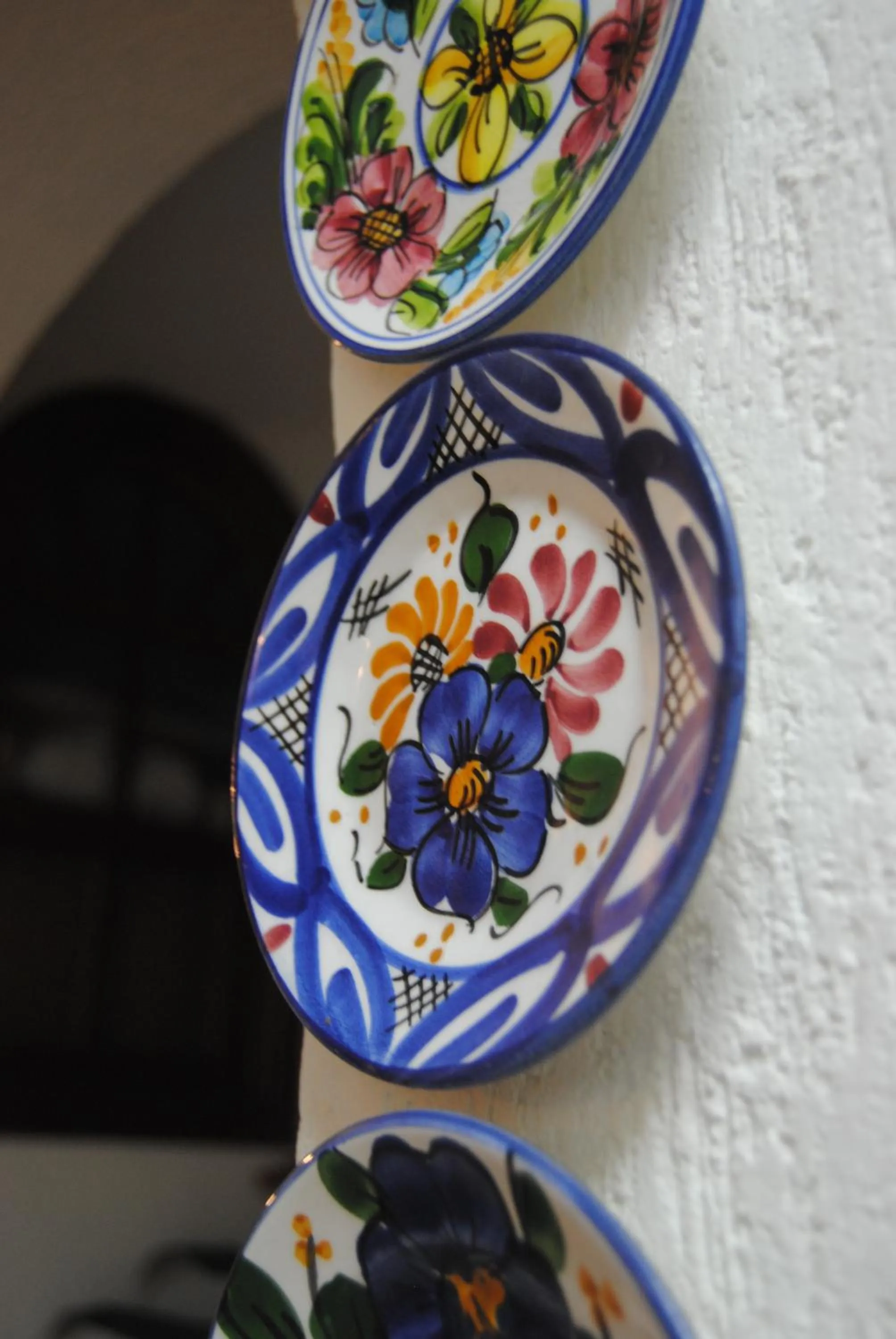 Decorative detail in Hostal Italia