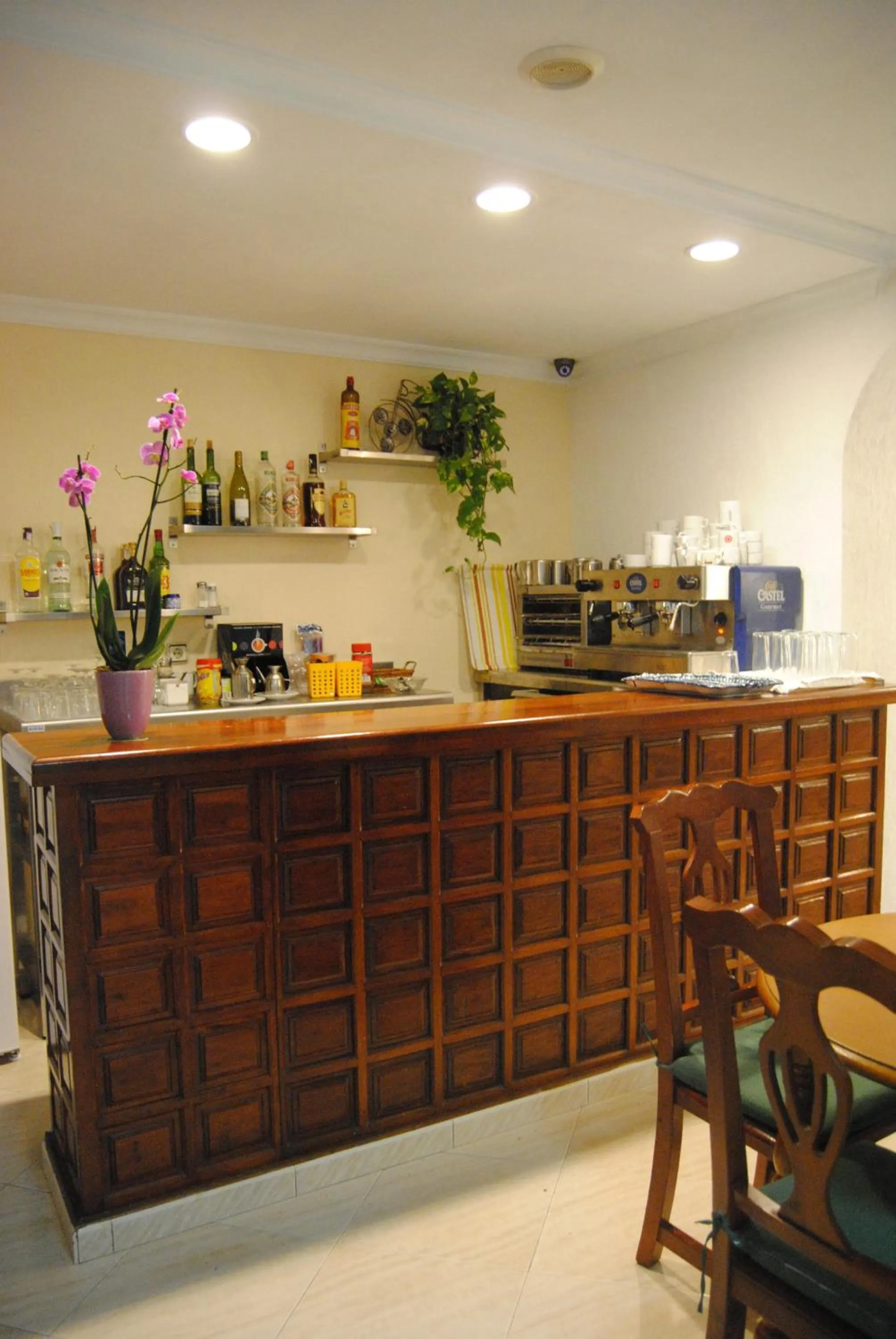 Lobby or reception in Hostal Italia