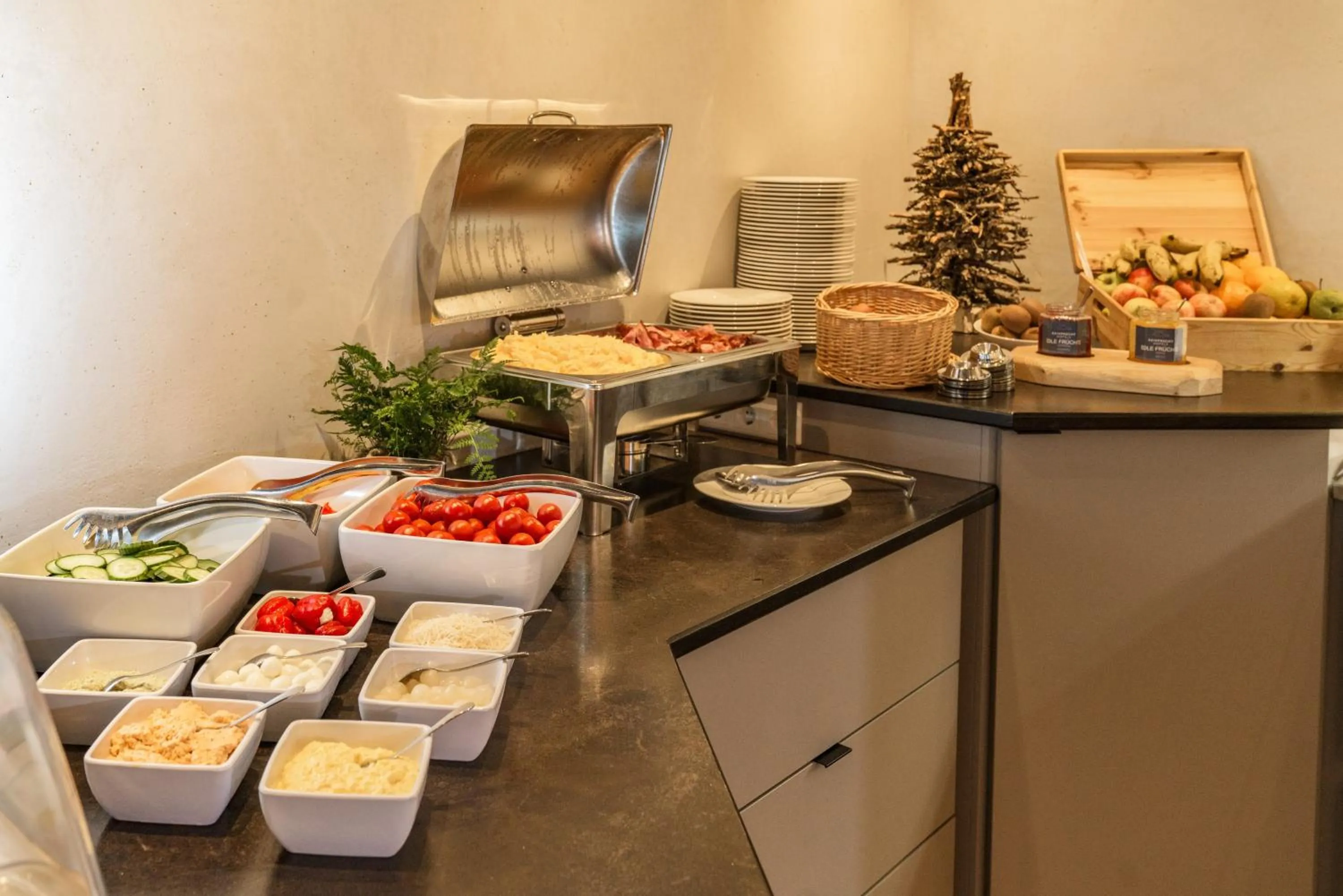 Buffet breakfast in Ferienalm Panorama Apartments