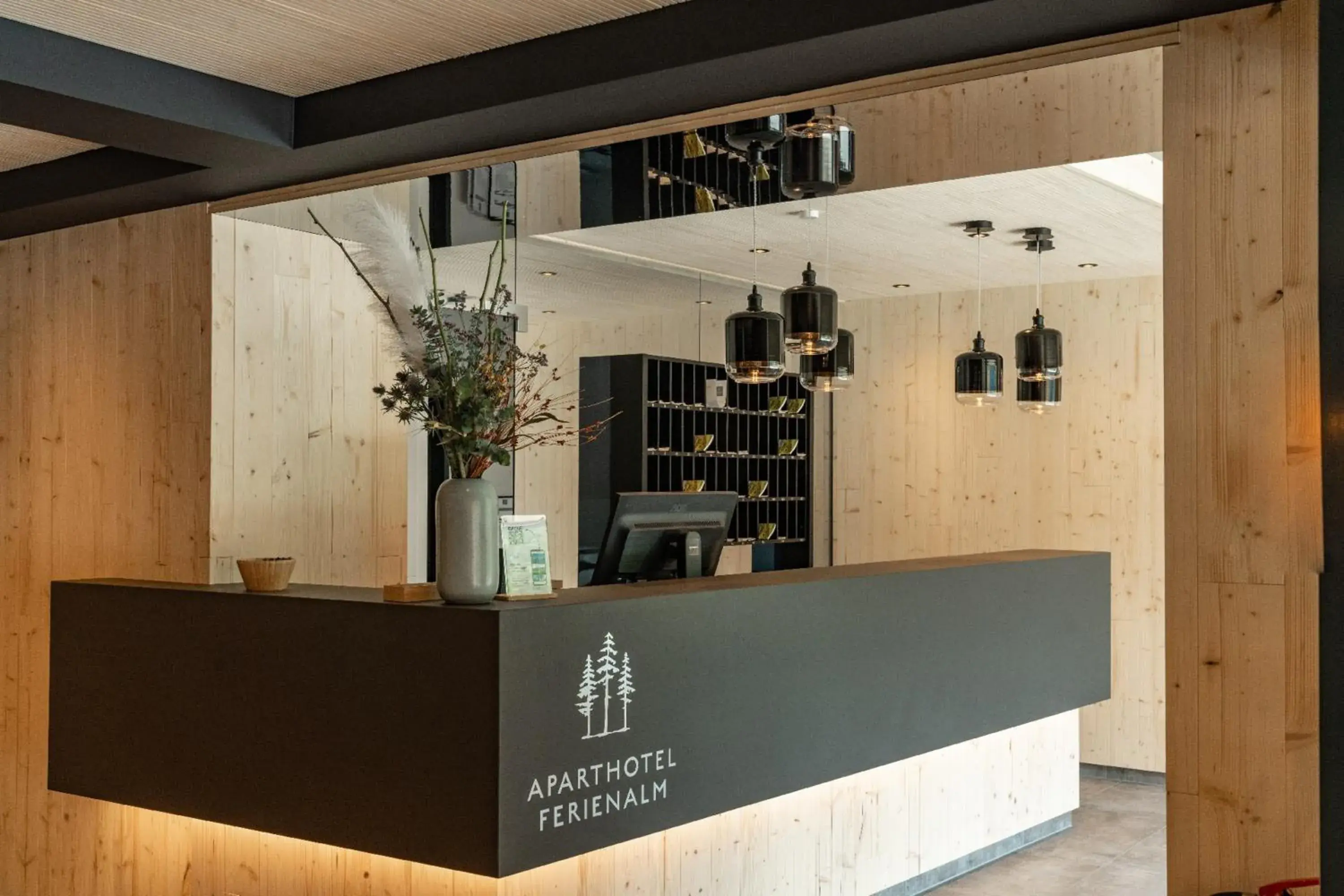 Lobby or reception in Ferienalm Panorama Apartments Lobby or reception in Ferienalm Panorama Apartments