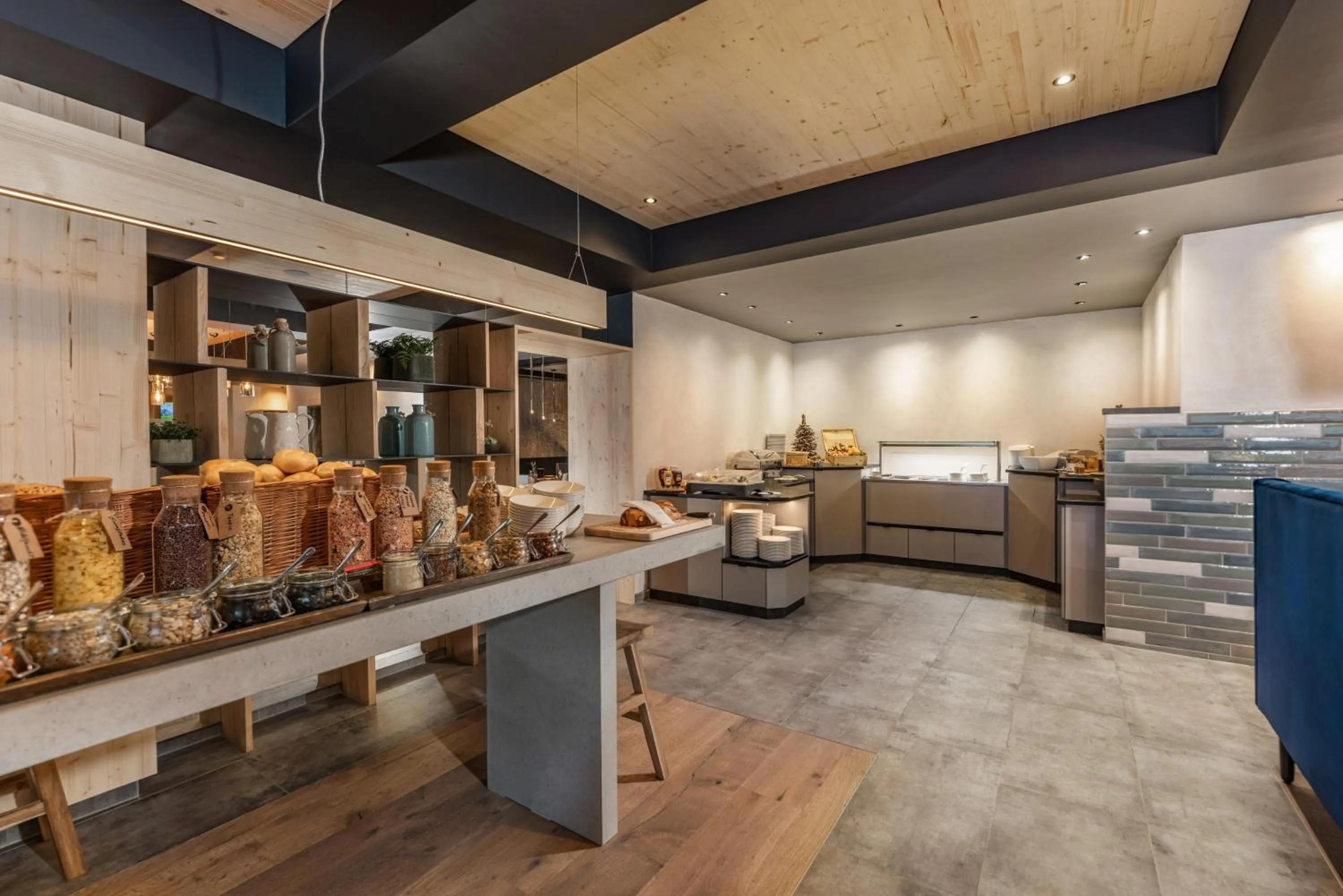 Buffet breakfast in Ferienalm Panorama Apartments