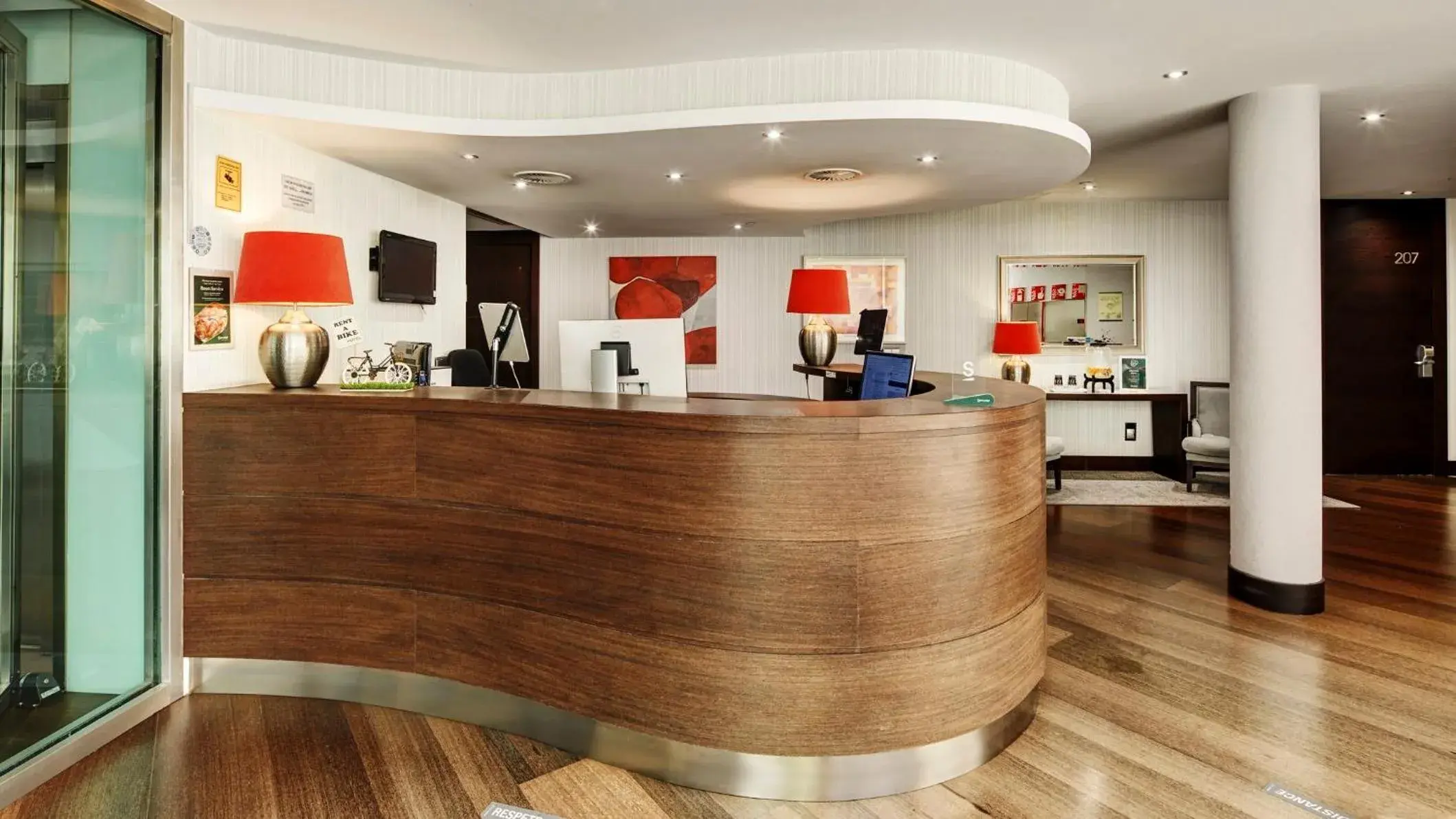 Lobby or reception in Sercotel Coliseo Lobby or reception in Sercotel Coliseo