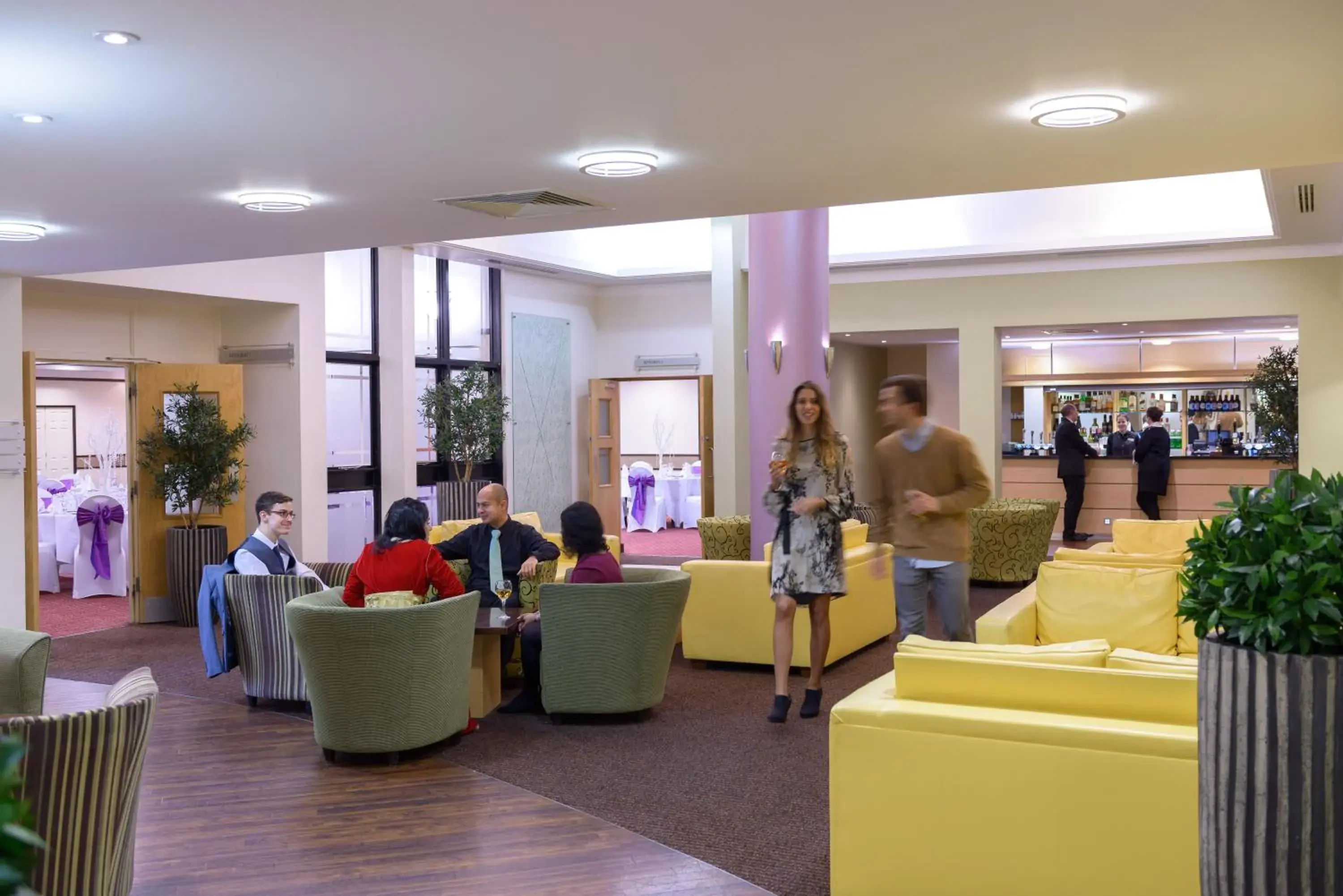 Lounge or bar in Cranfield Management Development Centre Lounge or bar in Cranfield Management Development Centre