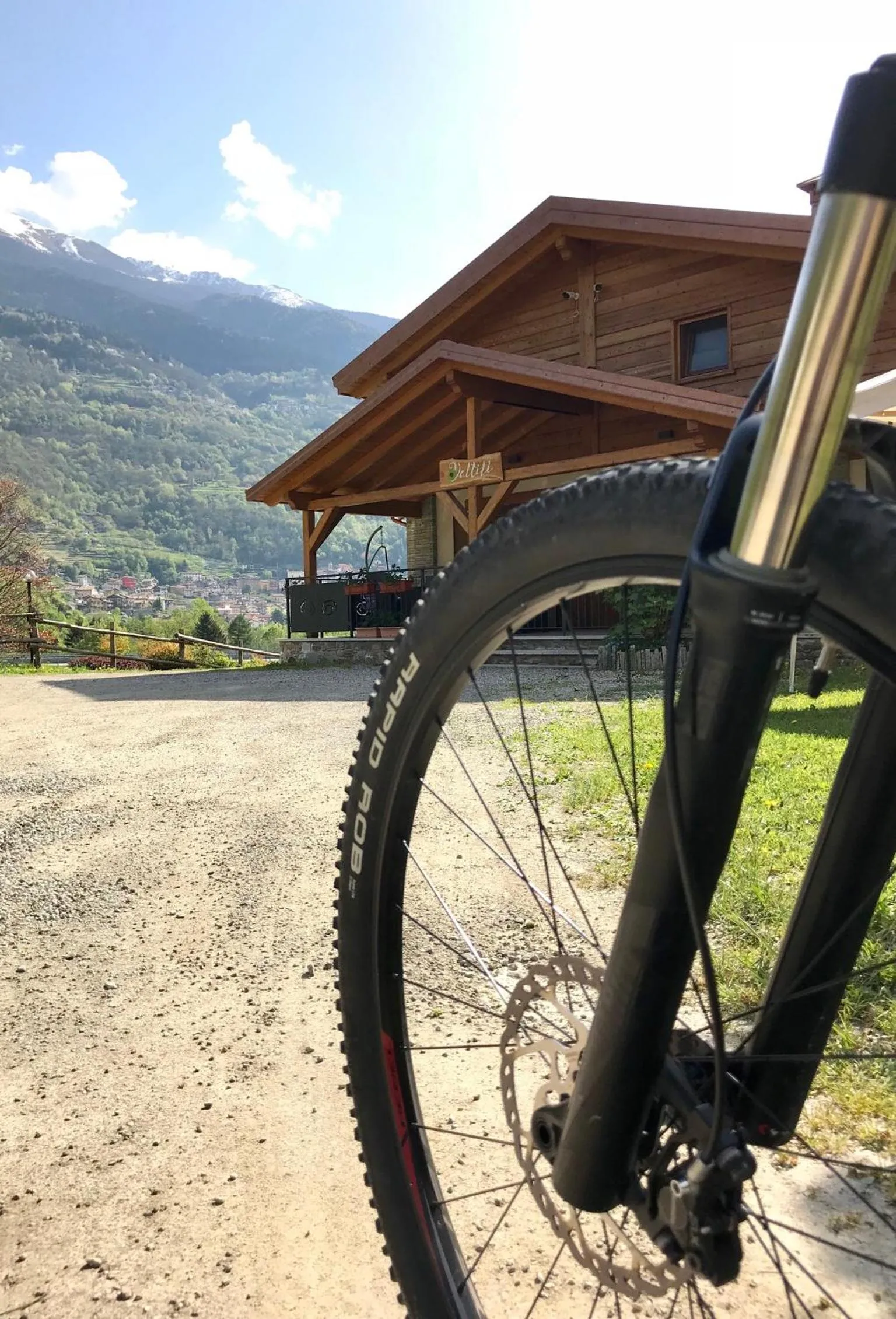 Cycling in B&B Valtilí