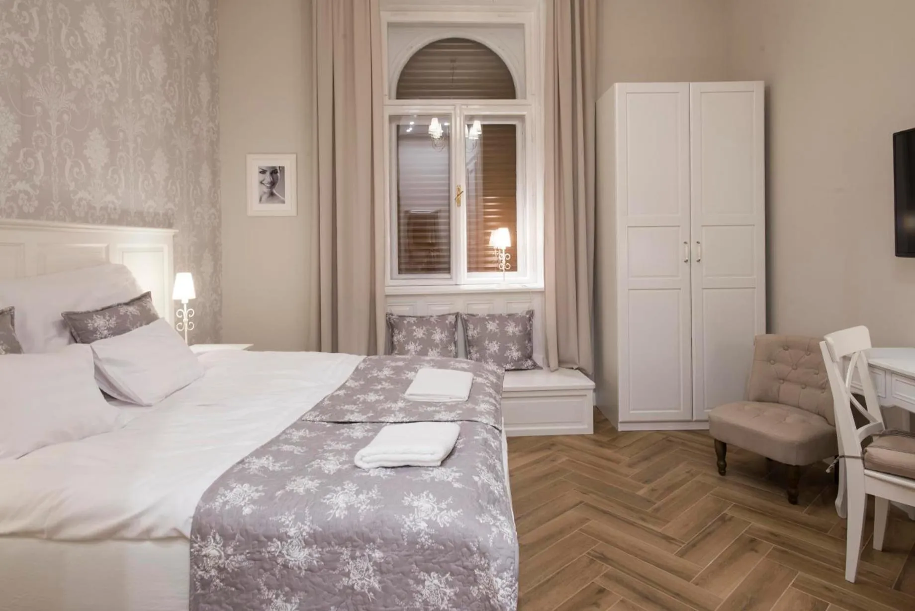 Bed in Serenity Boutique Budapest