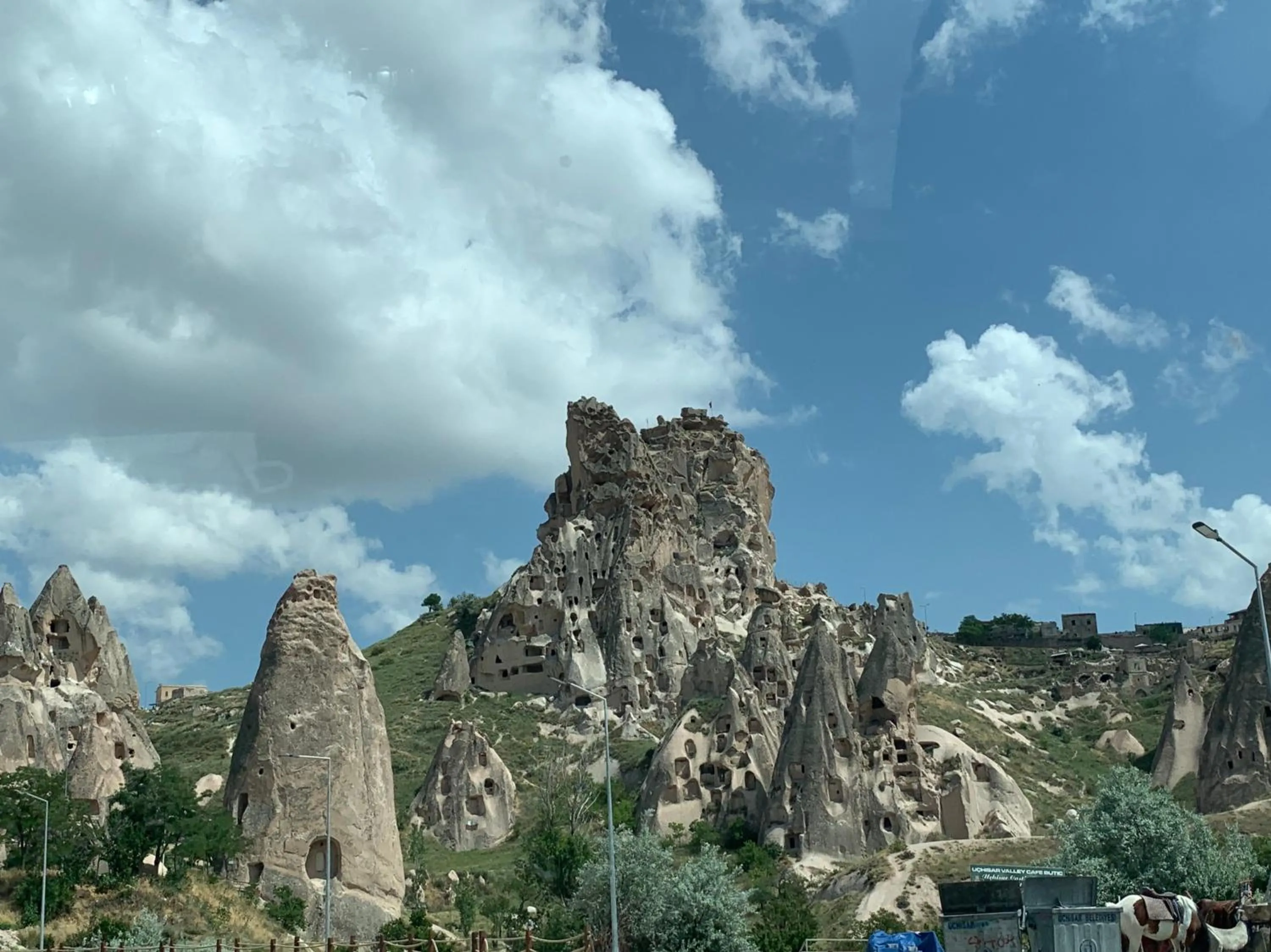 Natural landscape in Cappadocia Ozbek Stone House