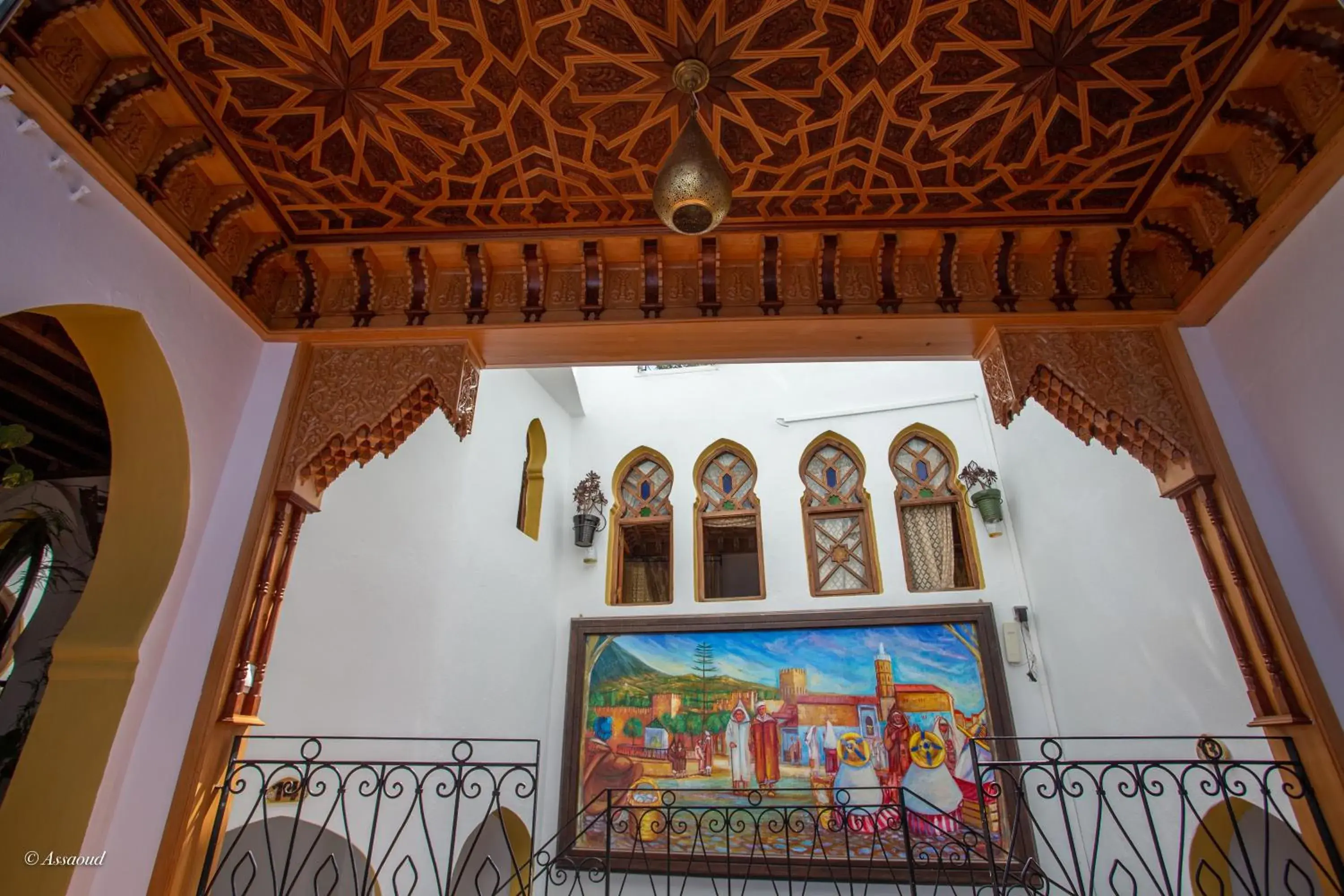 Pool view in Hotel Dar Mounir Pool view in Hotel Dar Mounir