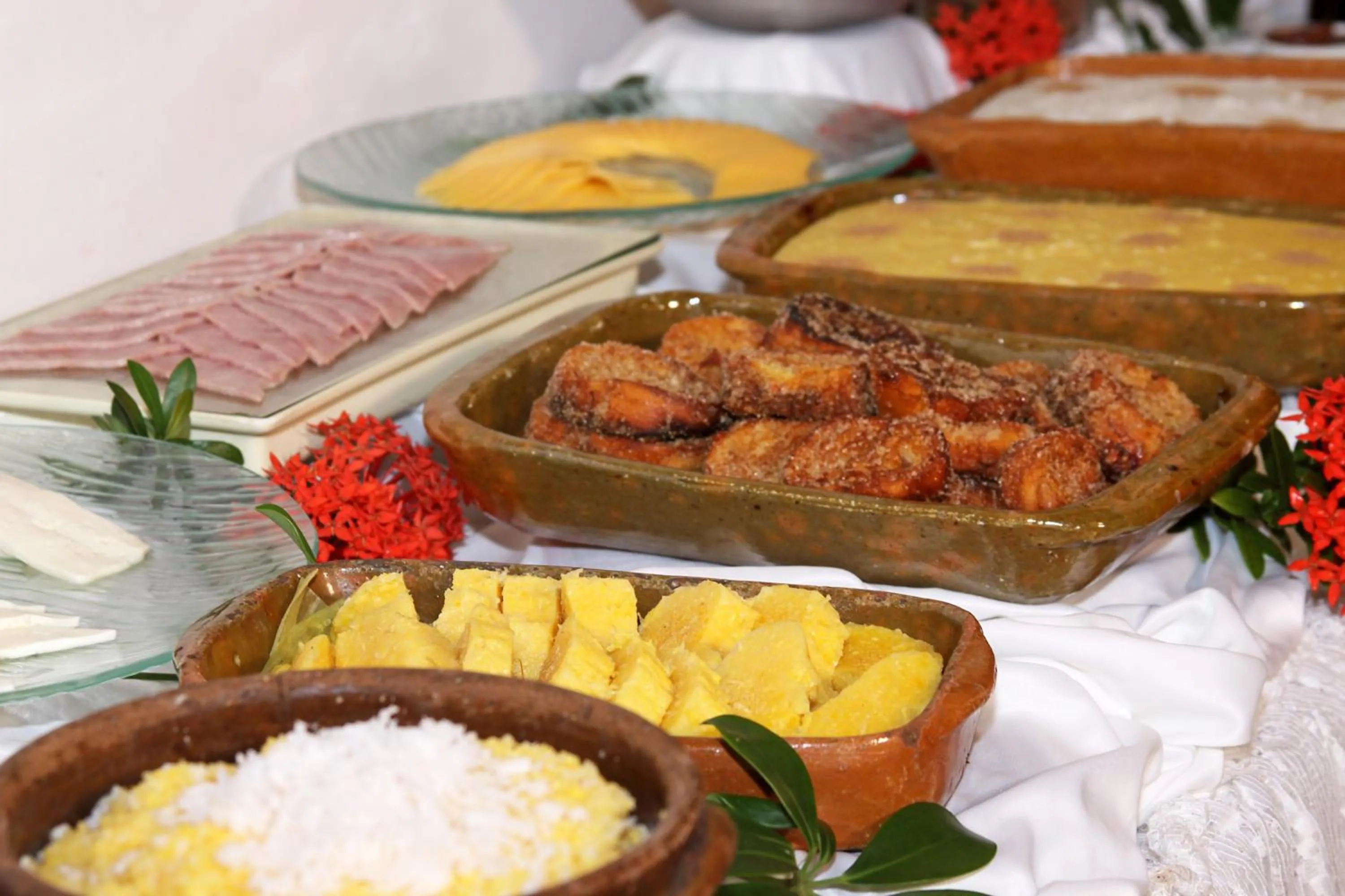 Food in Pousada dos Quatro Cantos